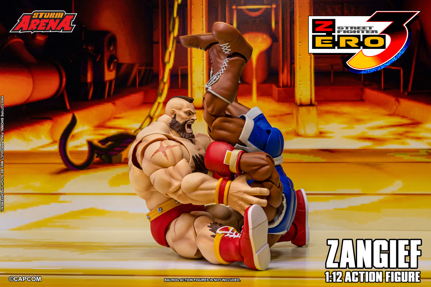 [Storm Collectibles] Zangief - Street Fighter Zero 3 "Storm Arena" 1/12 scale