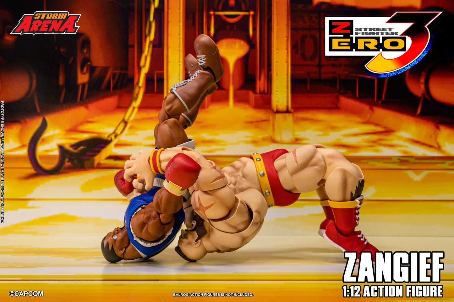 [Storm Collectibles] Zangief - Street Fighter Zero 3 "Storm Arena" 1/12 scale