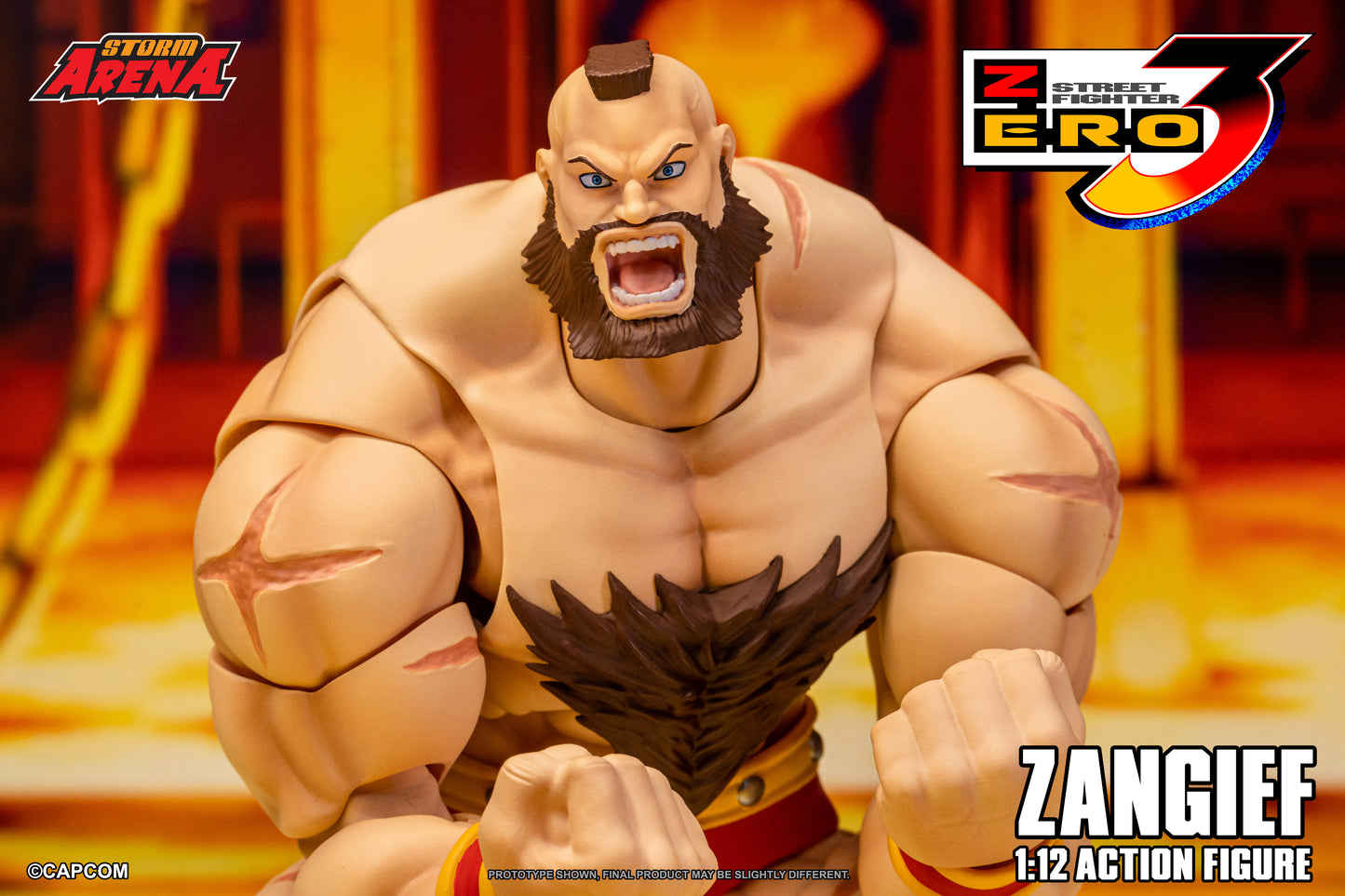 [Storm Collectibles] Zangief - Street Fighter Zero 3 "Storm Arena" 1/12 scale