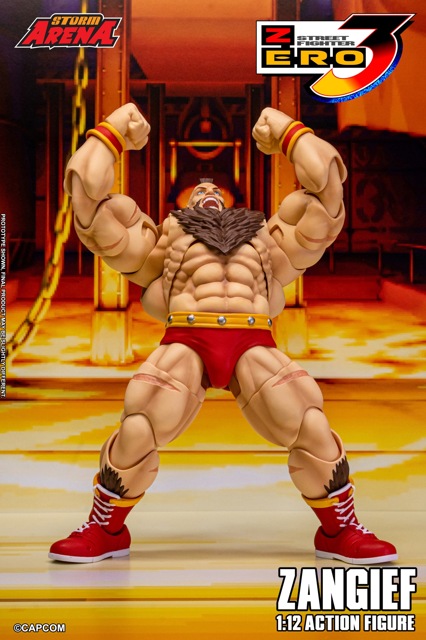 [Storm Collectibles] Zangief - Street Fighter Zero 3 "Storm Arena" 1/12 scale