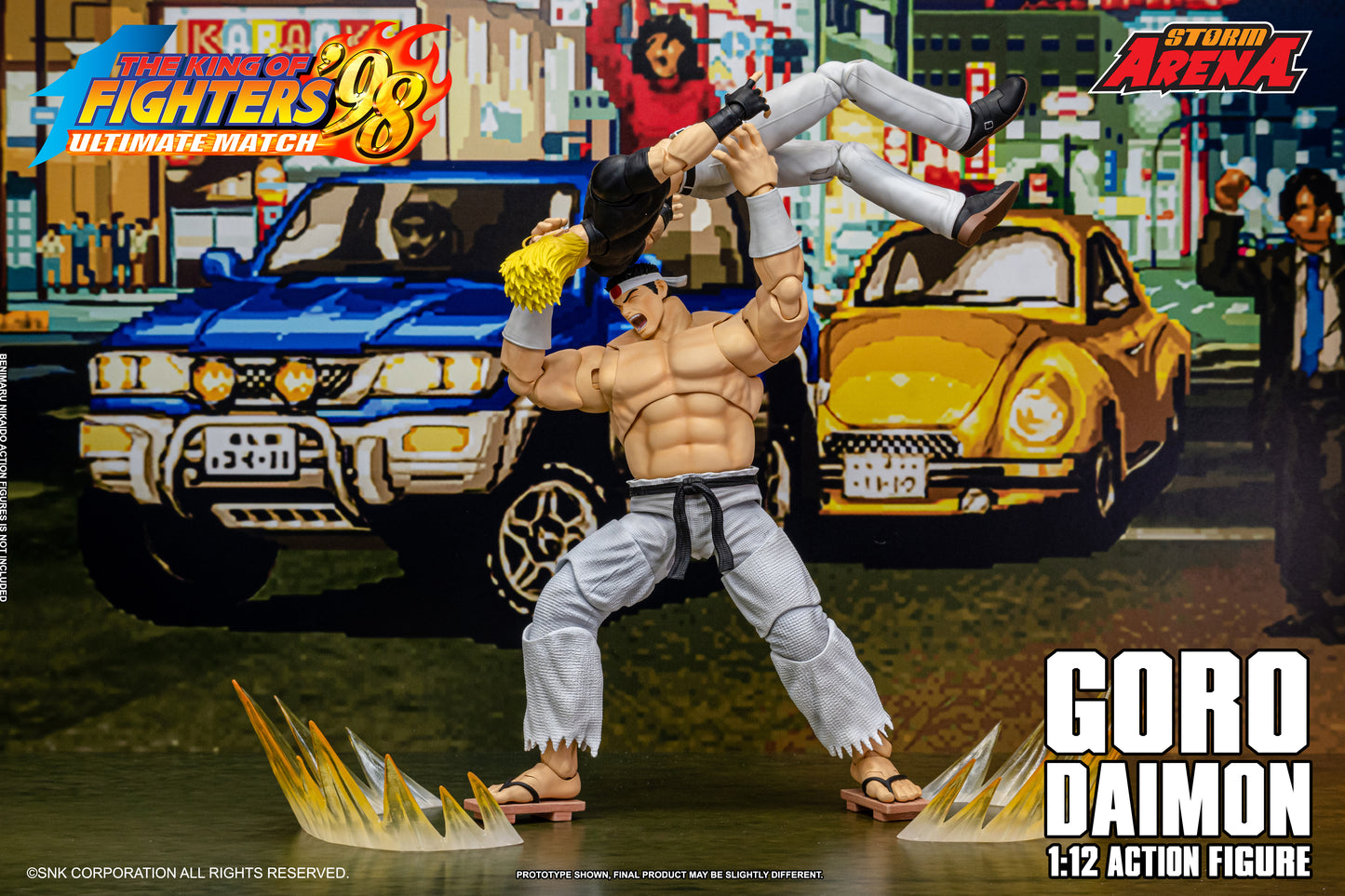 Storm Collectibles: GORO DAIMON - THE KING OF FIGHTERS’98UM STROM ARENA 1/12 ACTION FIGURE