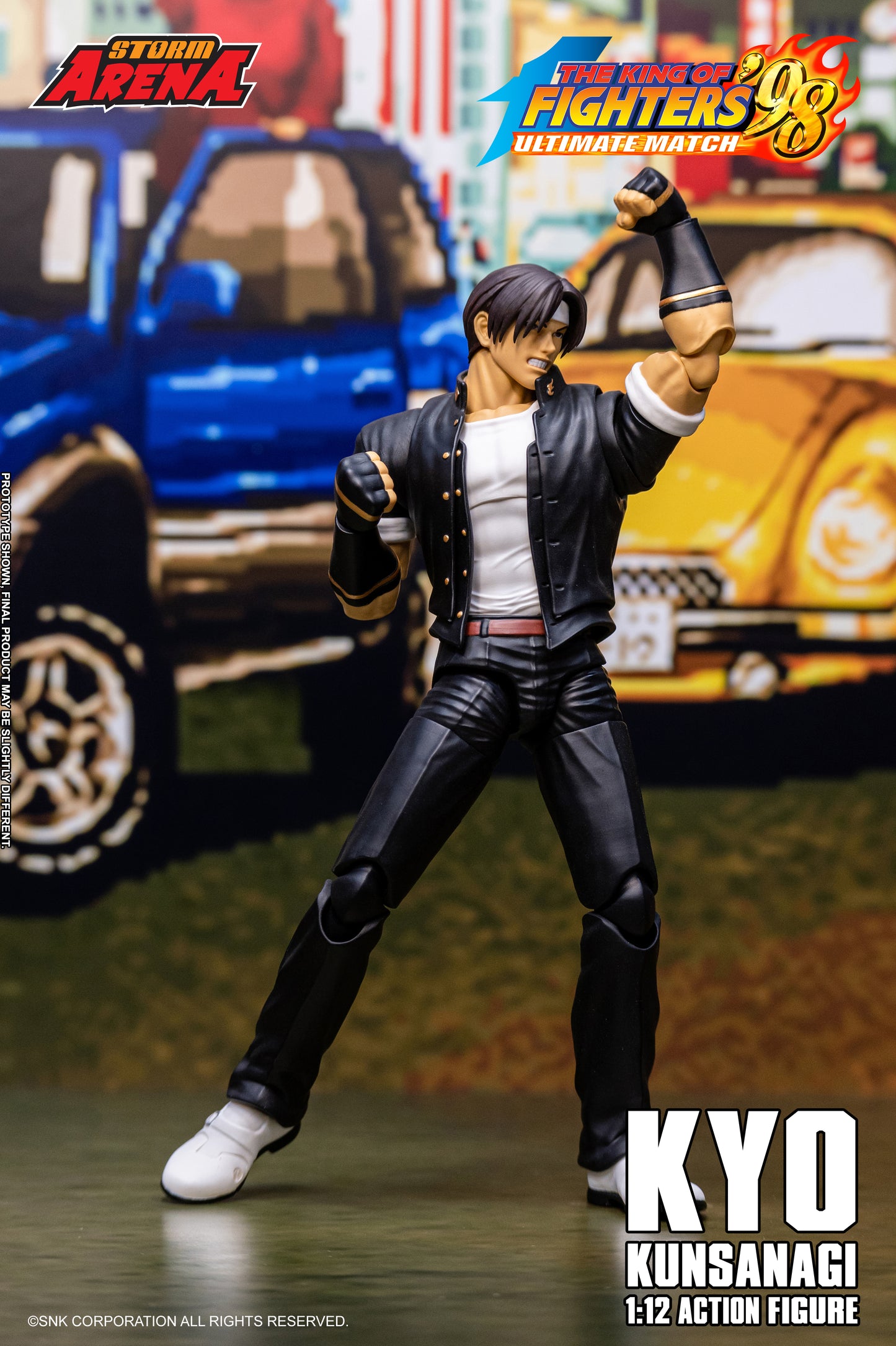 Storm Collectibles: KYO KUSANAGI - THE KING OF FIGHTERS’98UM STORM ARENA 1/12 ACTION FIGURE