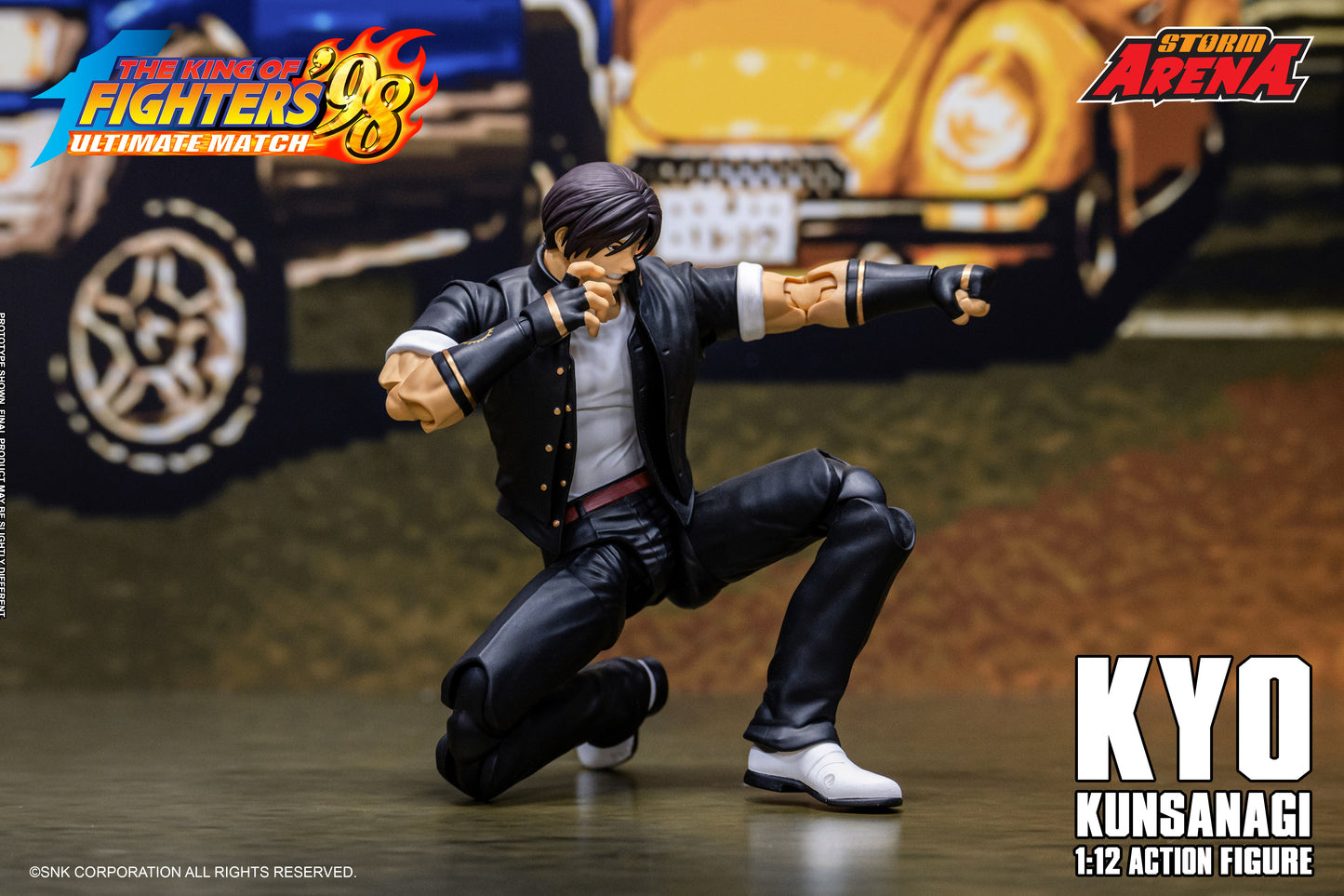 Storm Collectibles: KYO KUSANAGI - THE KING OF FIGHTERS’98UM STORM ARENA 1/12 ACTION FIGURE