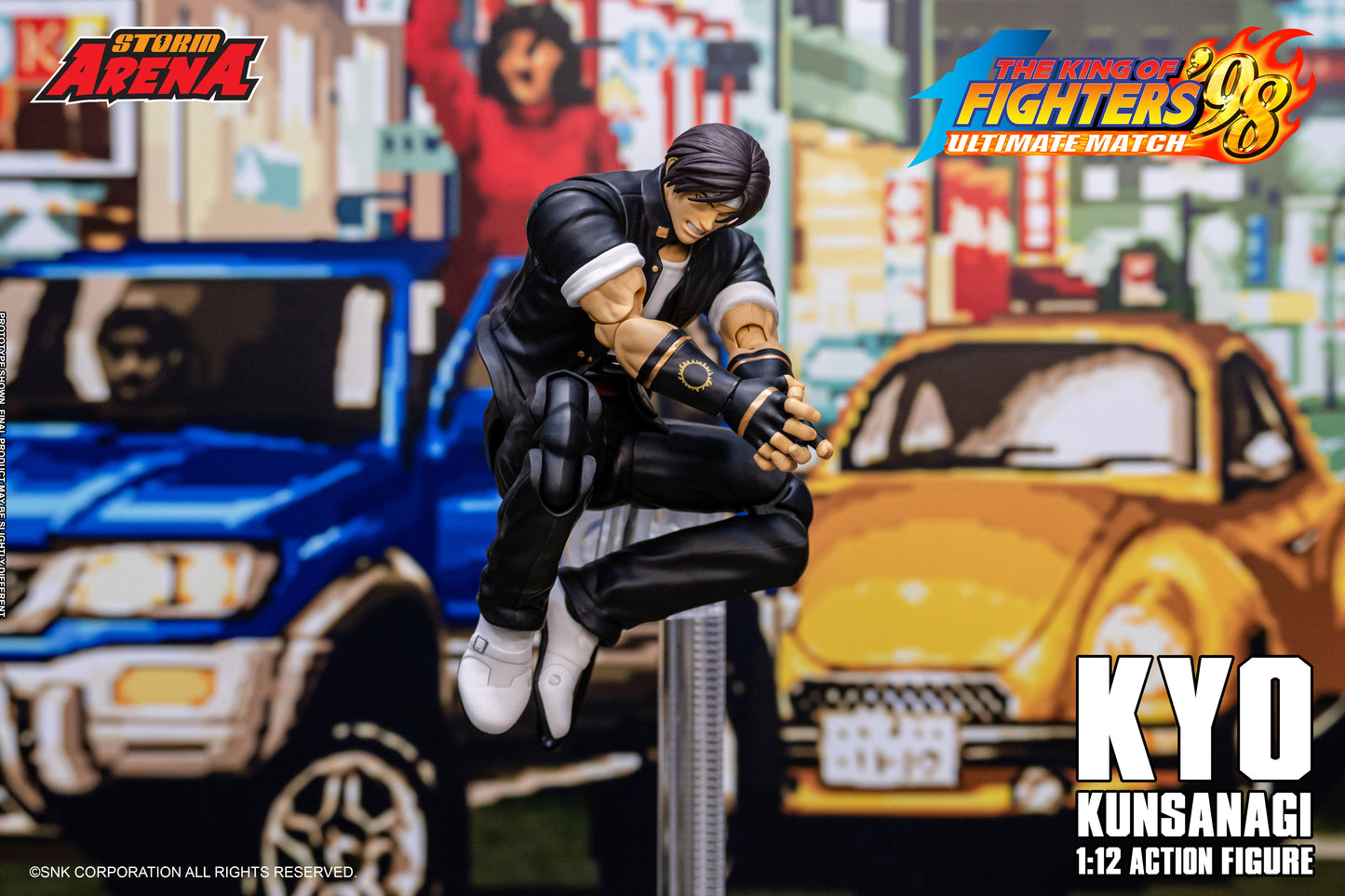 Storm Collectibles: KYO KUSANAGI - THE KING OF FIGHTERS’98UM STORM ARENA 1/12 ACTION FIGURE