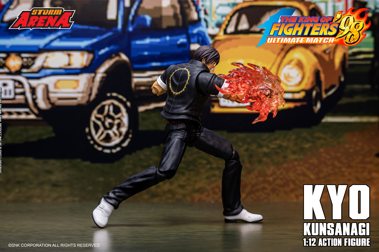 Storm Collectibles: KYO KUSANAGI - THE KING OF FIGHTERS’98UM STORM ARENA 1/12 ACTION FIGURE