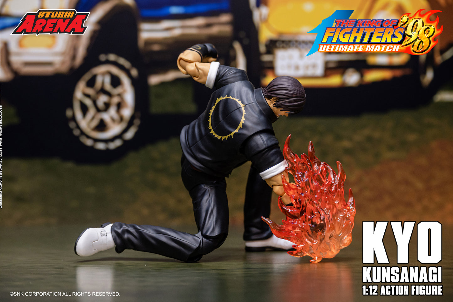 Storm Collectibles: KYO KUSANAGI - THE KING OF FIGHTERS’98UM STORM ARENA 1/12 ACTION FIGURE