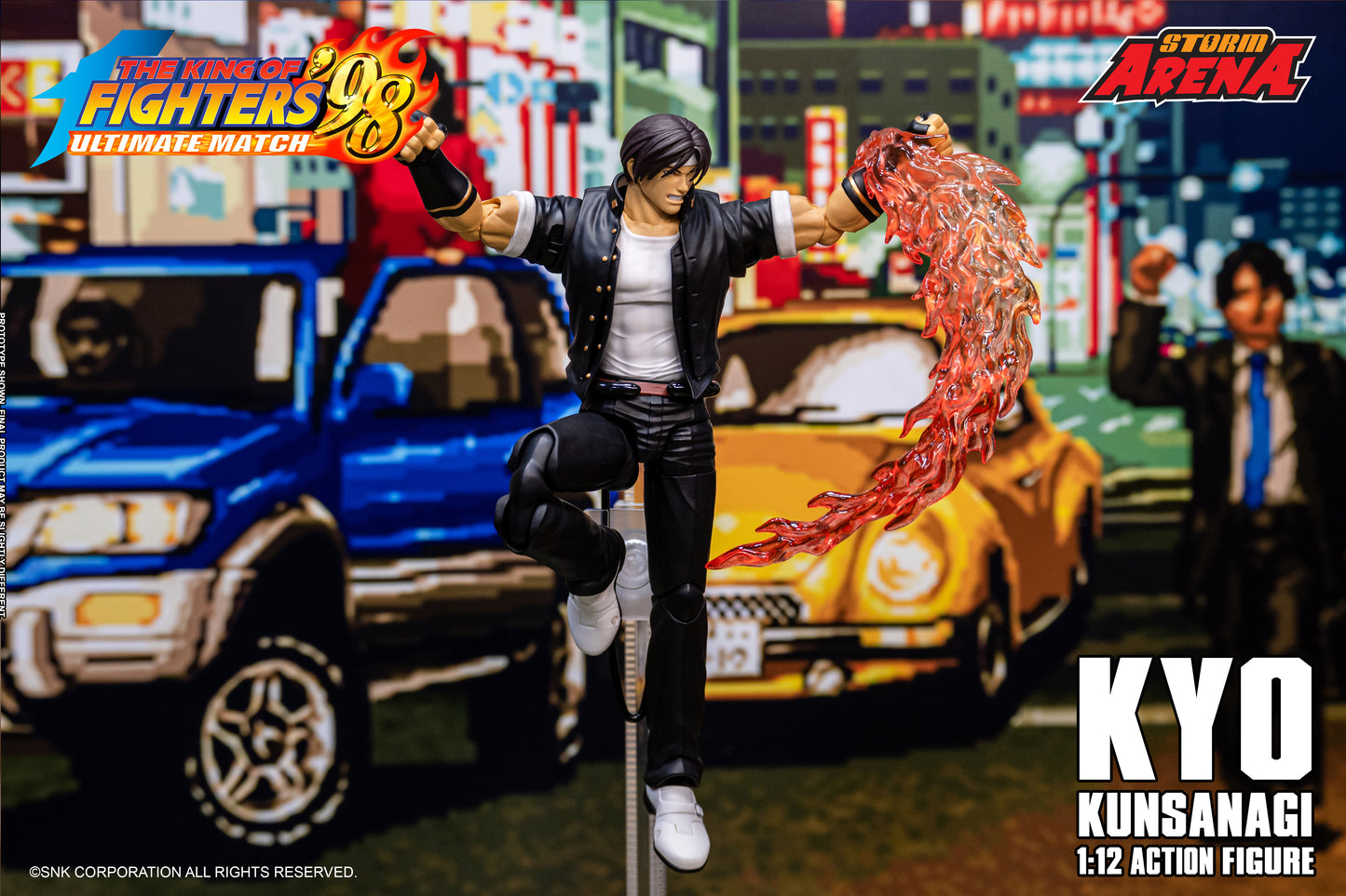 Storm Collectibles: KYO KUSANAGI - THE KING OF FIGHTERS’98UM STORM ARENA 1/12 ACTION FIGURE