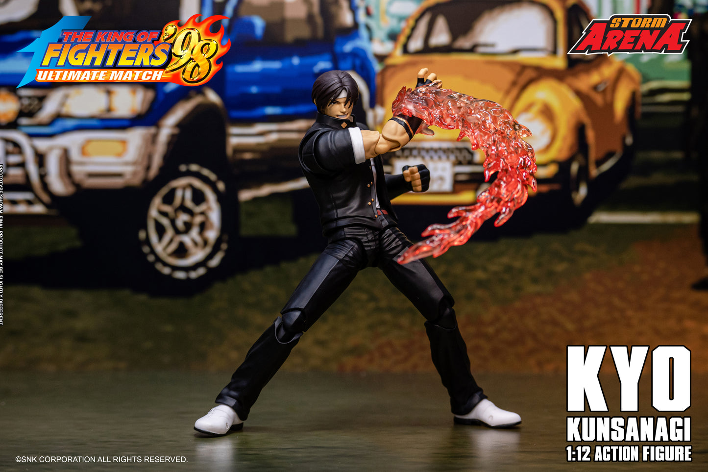 Storm Collectibles: KYO KUSANAGI - THE KING OF FIGHTERS’98UM STORM ARENA 1/12 ACTION FIGURE