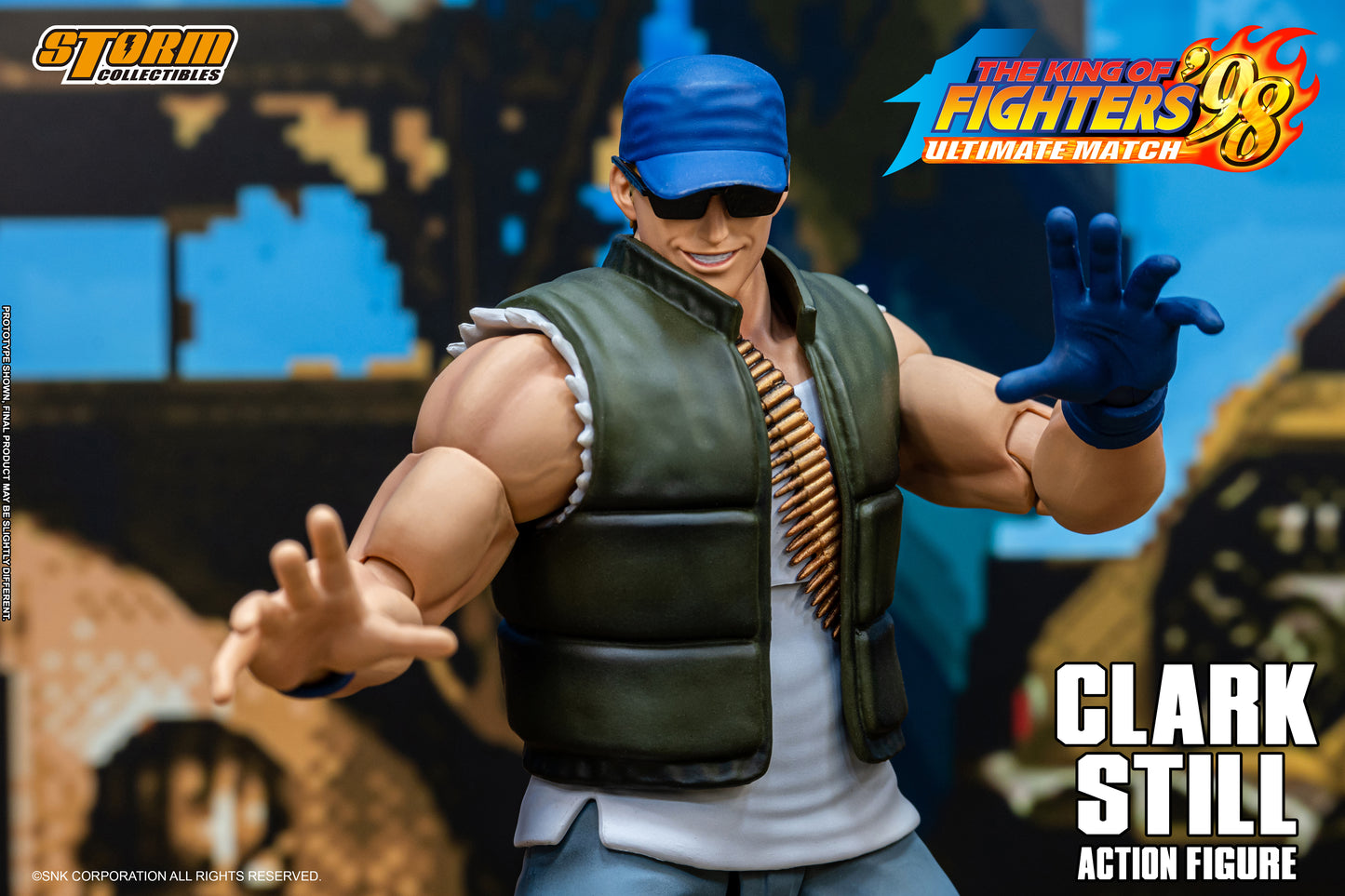 Storm Collectibles : Clark Still - The King of Fighters' 98 UM