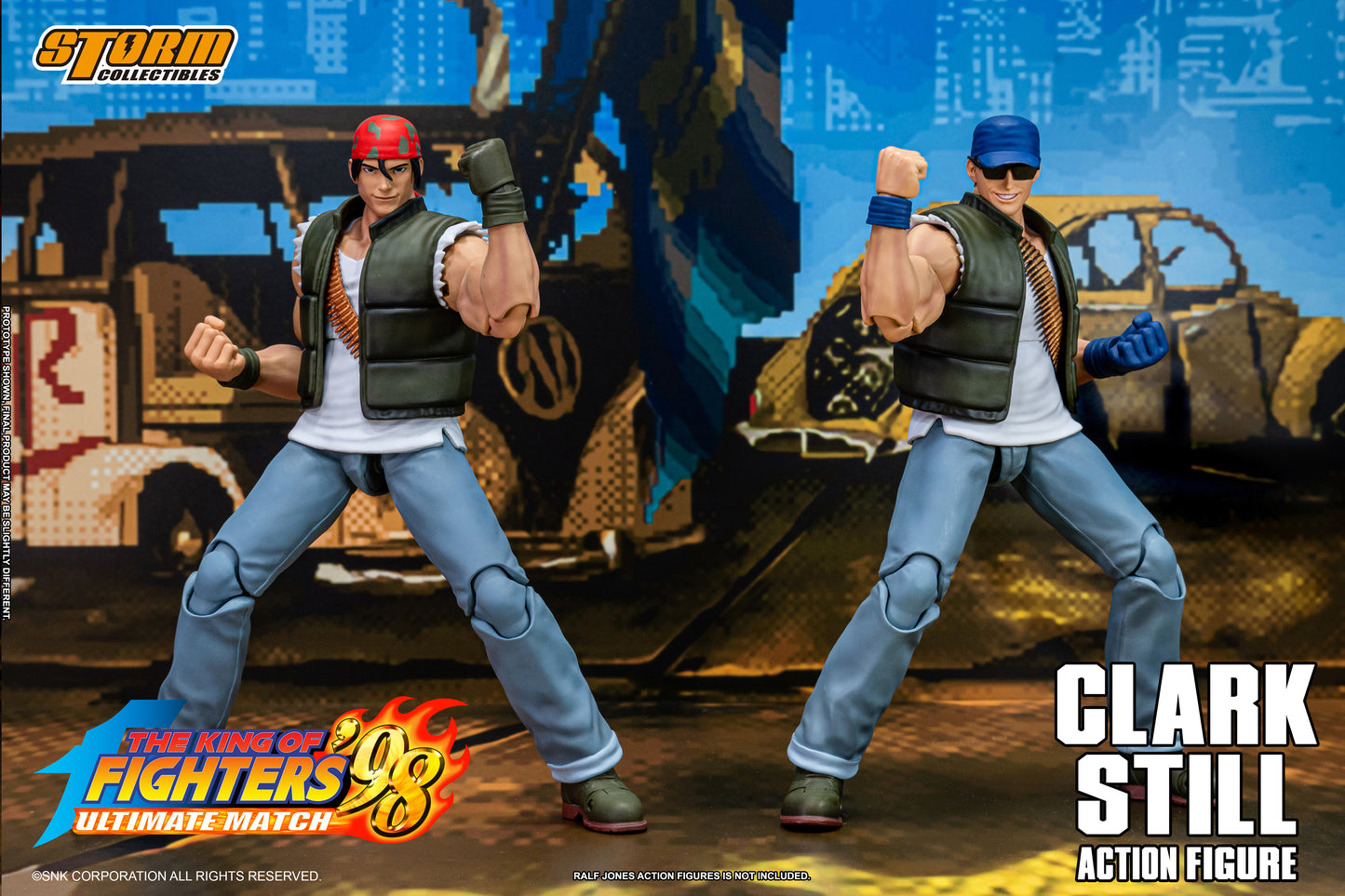 Storm Collectibles : Clark Still - The King of Fighters' 98 UM