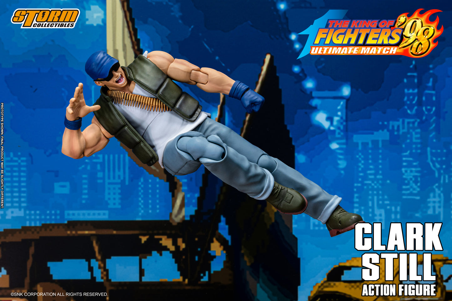 Storm Collectibles : Clark Still - The King of Fighters' 98 UM