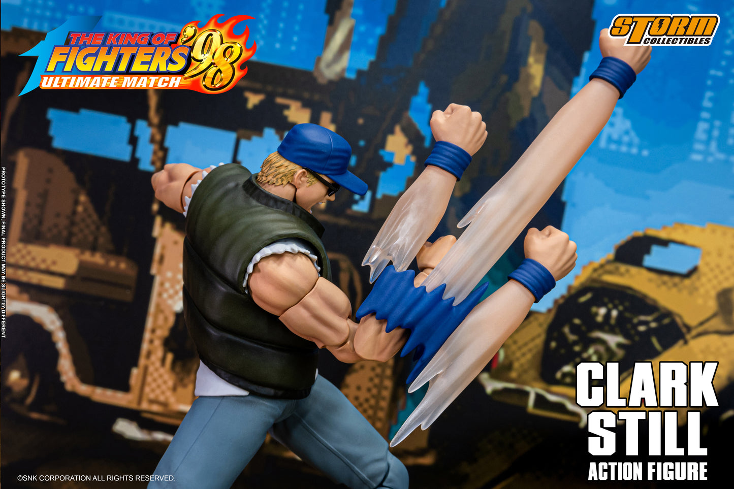 Storm Collectibles : Clark Still - The King of Fighters' 98 UM
