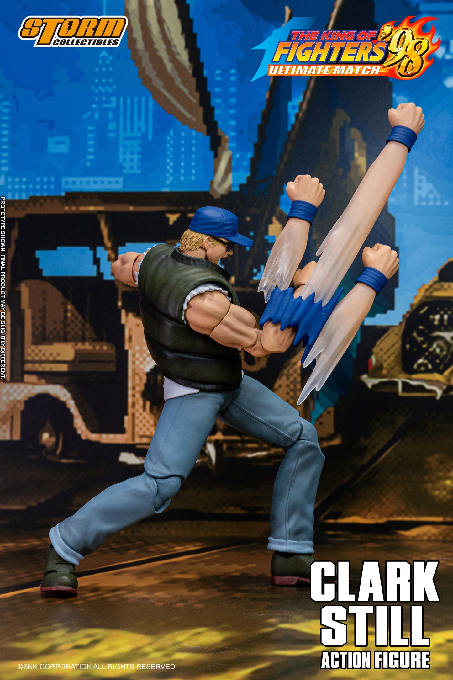 Storm Collectibles : Clark Still - The King of Fighters' 98 UM