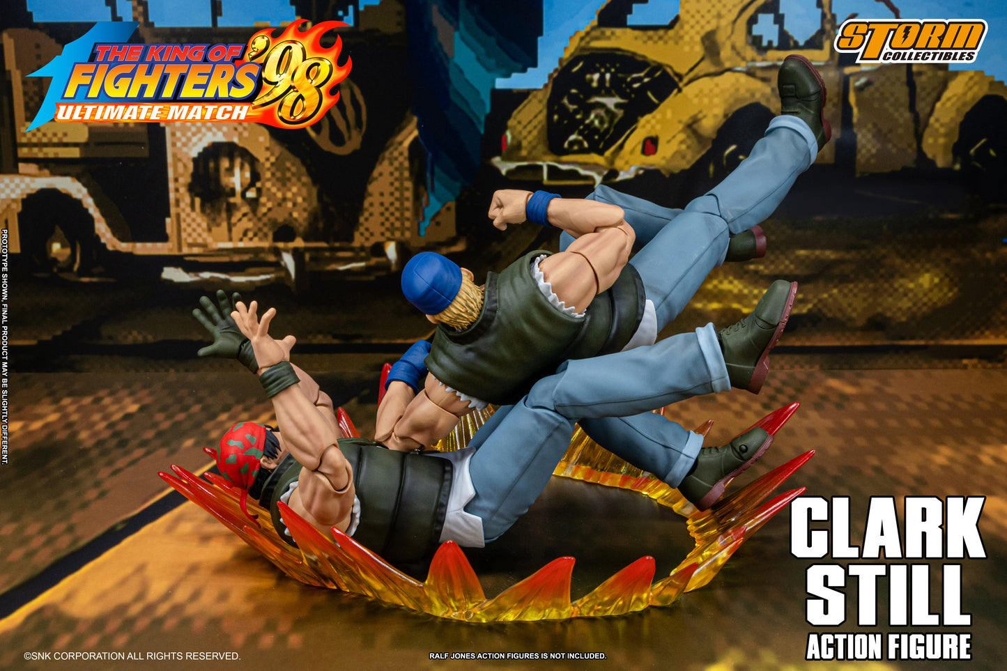 Storm Collectibles : Clark Still - The King of Fighters' 98 UM