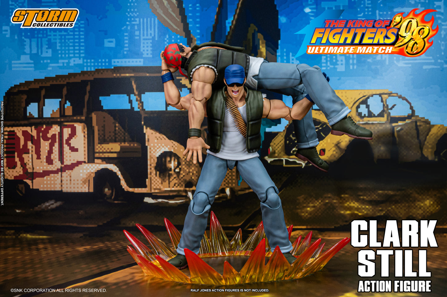 Storm Collectibles : Clark Still - The King of Fighters' 98 UM