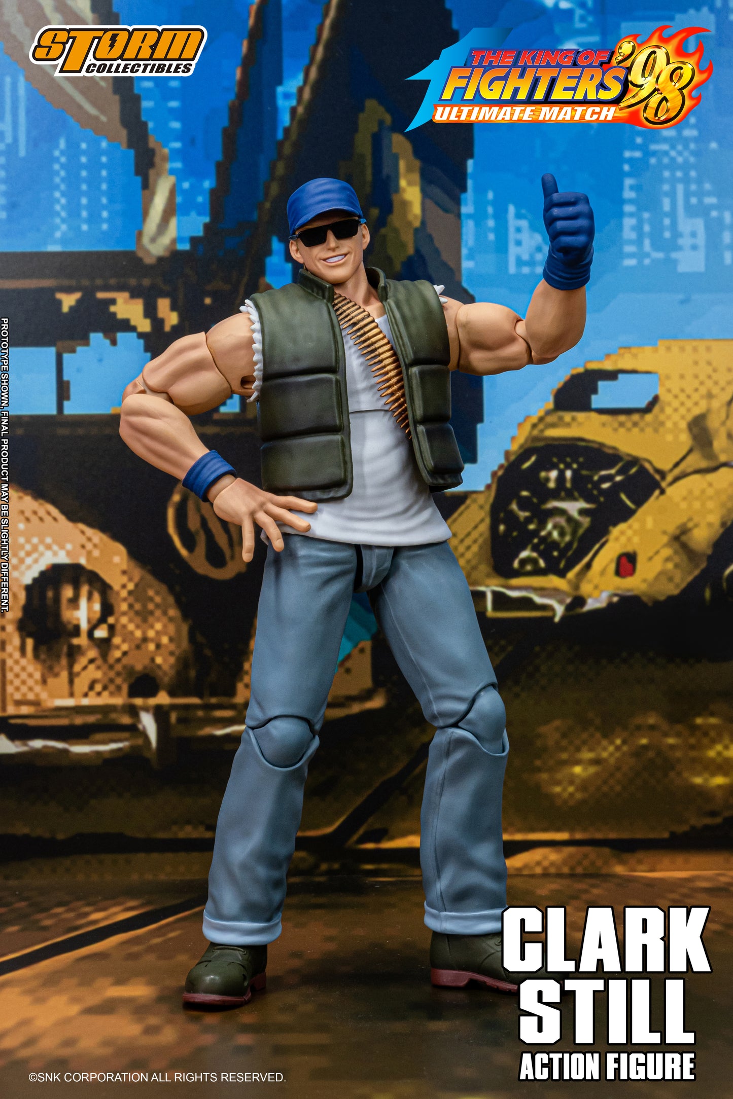 Storm Collectibles : Clark Still - The King of Fighters' 98 UM