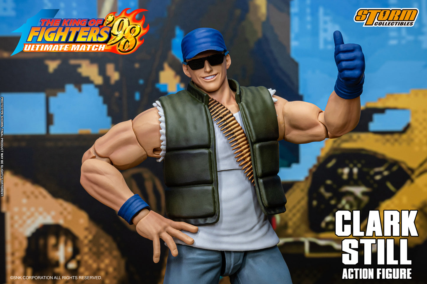 Storm Collectibles : Clark Still - The King of Fighters' 98 UM