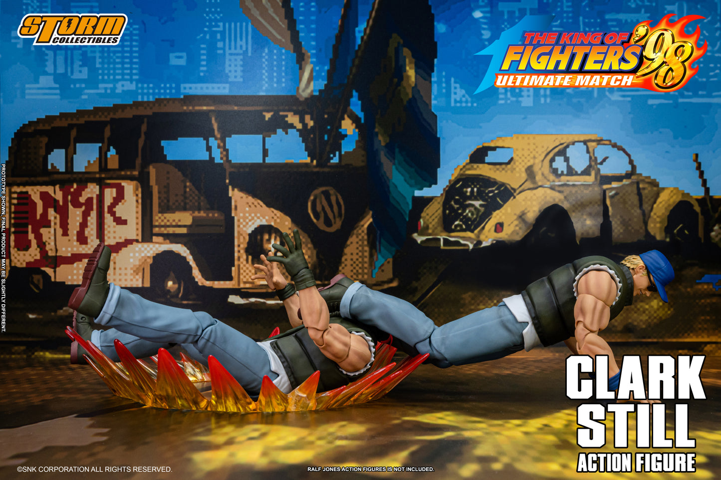 Storm Collectibles : Clark Still - The King of Fighters' 98 UM
