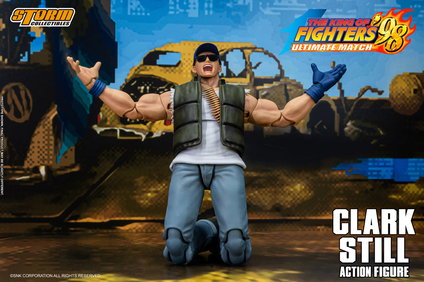 Storm Collectibles : Clark Still - The King of Fighters' 98 UM