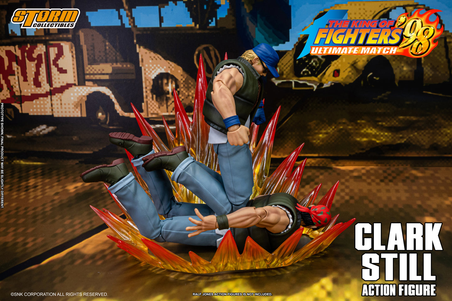 Storm Collectibles : Clark Still - The King of Fighters' 98 UM