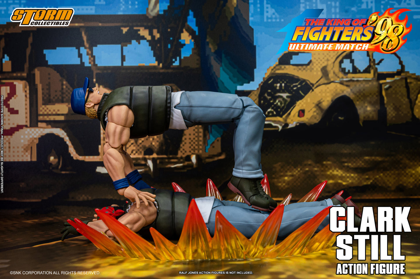 Storm Collectibles : Clark Still - The King of Fighters' 98 UM