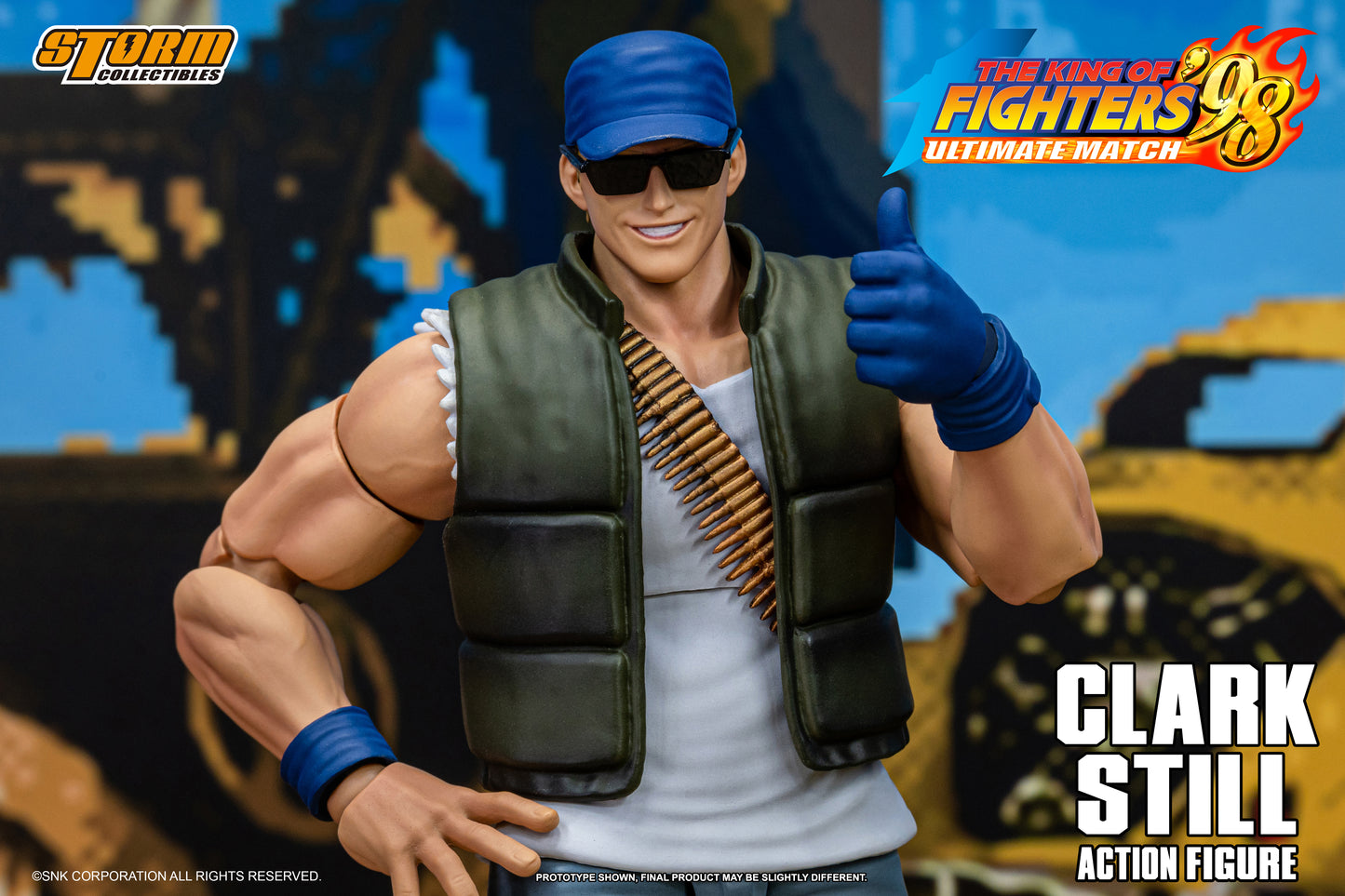 Storm Collectibles : Clark Still - The King of Fighters' 98 UM