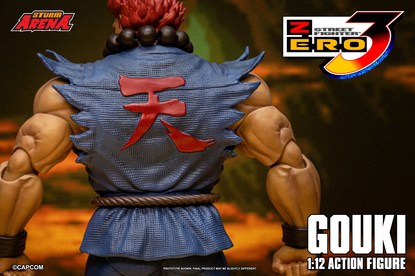 Storm Collectibles: Gouki - Street Fighter Zero 3 "Storm Arena" 1/12 scale