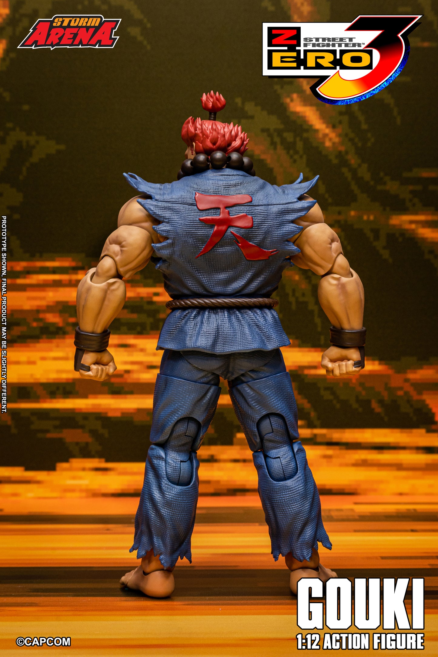 Storm Collectibles: Gouki - Street Fighter Zero 3 "Storm Arena" 1/12 scale
