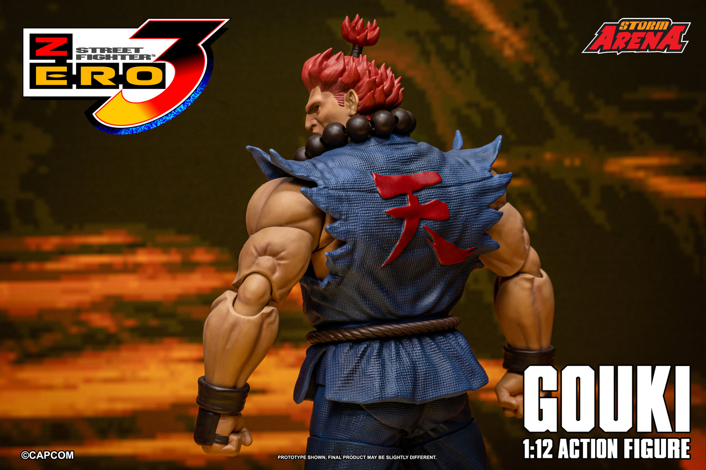 Storm Collectibles: Gouki - Street Fighter Zero 3 "Storm Arena" 1/12 scale