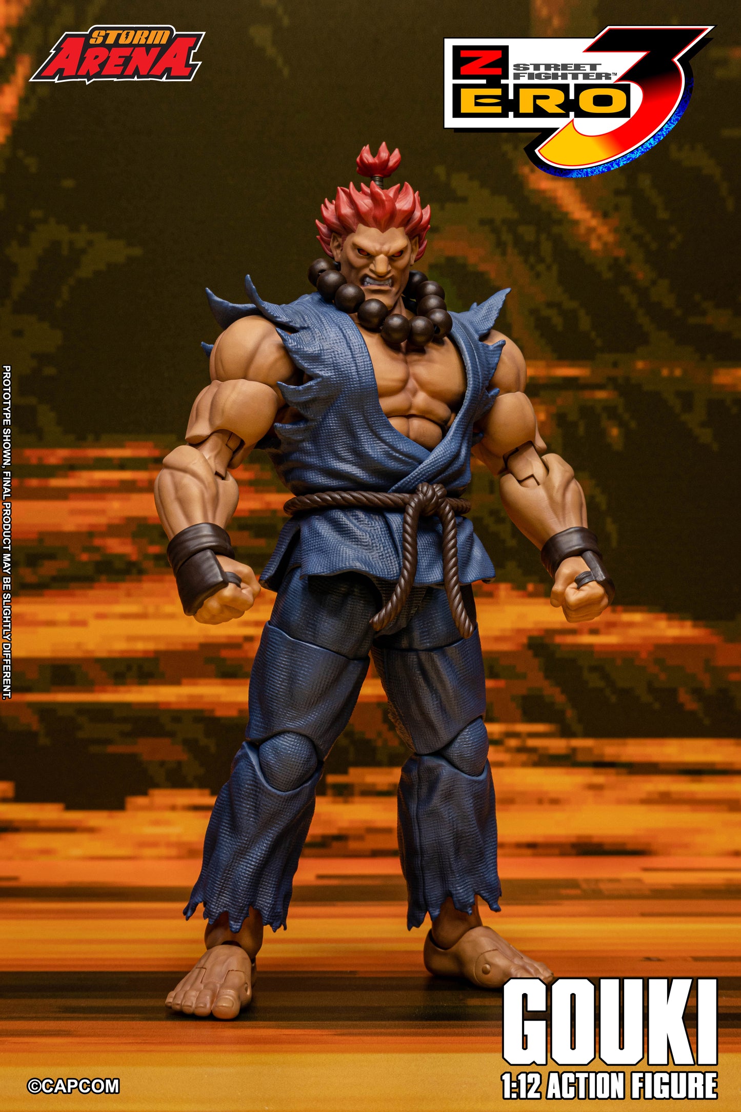 Storm Collectibles: Gouki - Street Fighter Zero 3 "Storm Arena" 1/12 scale