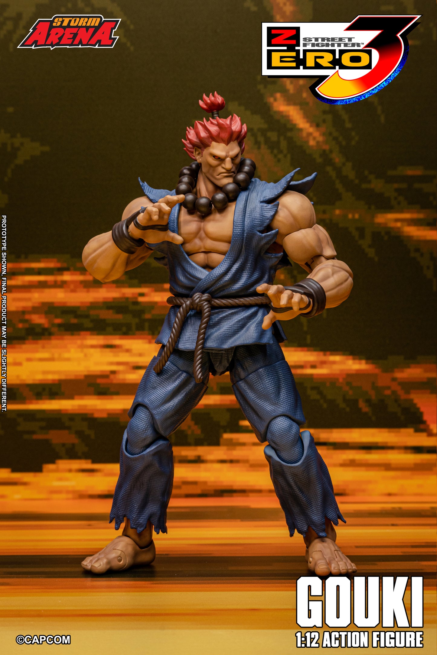 Storm Collectibles: Gouki - Street Fighter Zero 3 "Storm Arena" 1/12 scale