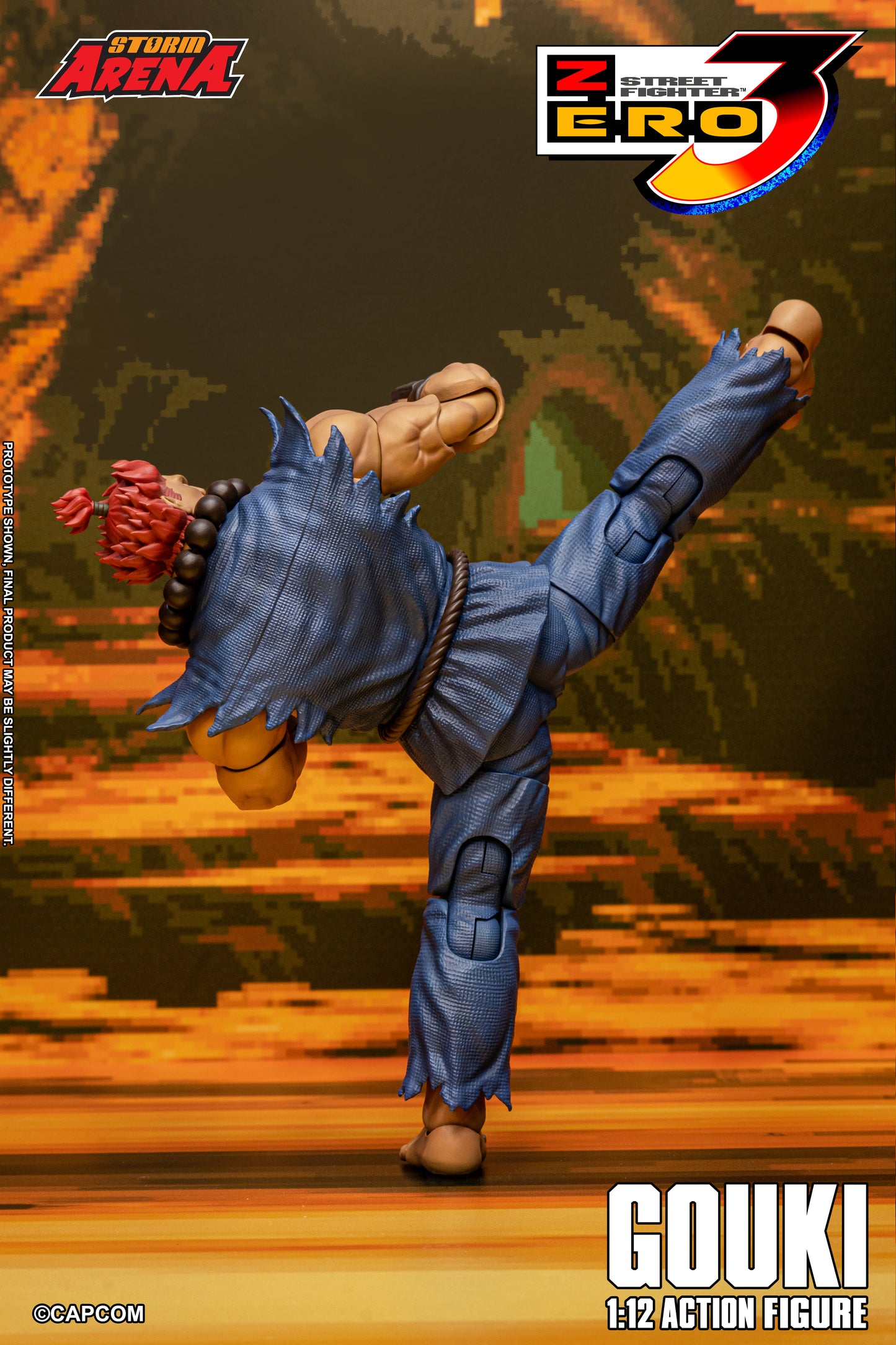 Storm Collectibles: Gouki - Street Fighter Zero 3 "Storm Arena" 1/12 scale