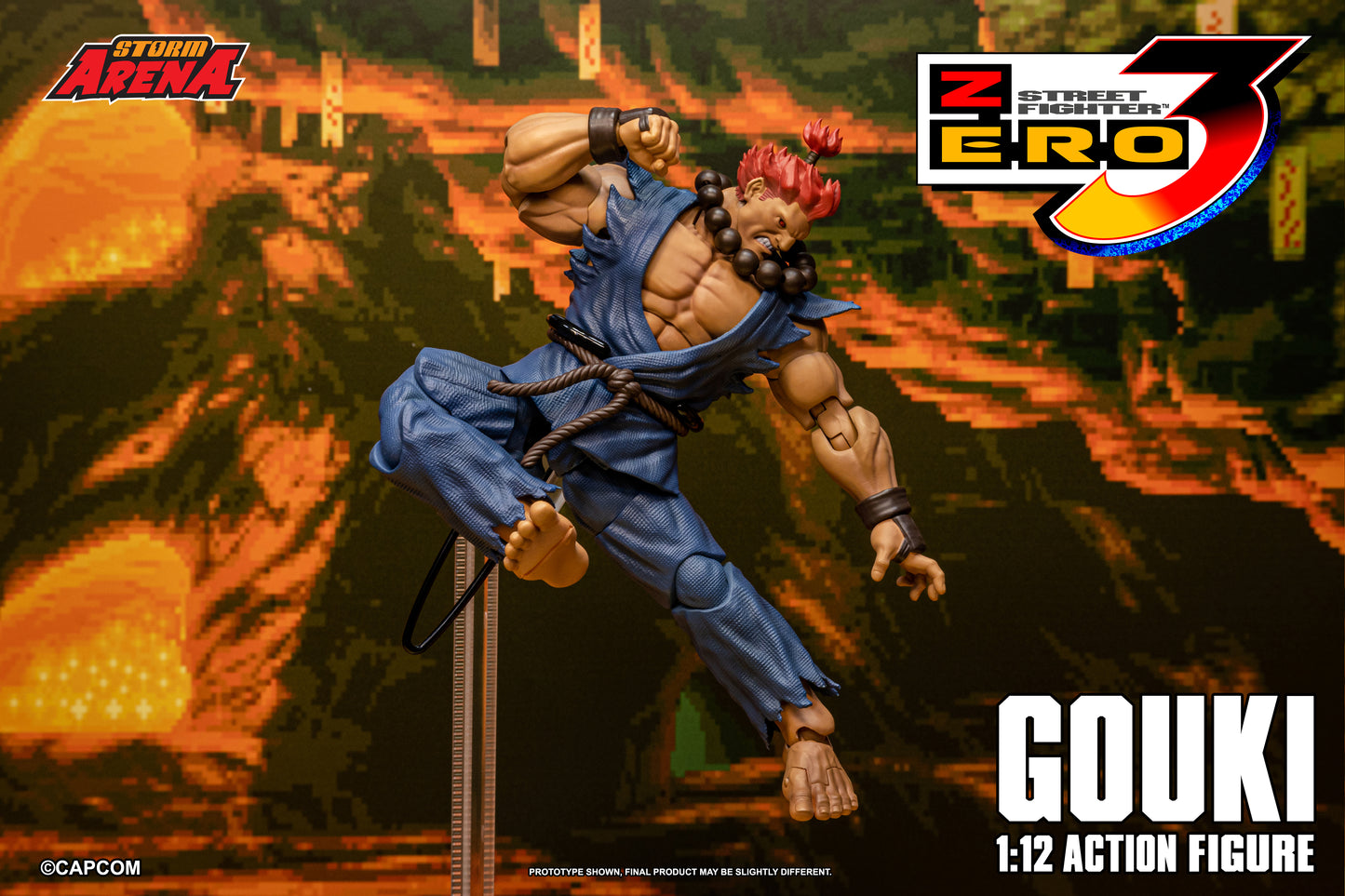Storm Collectibles: Gouki - Street Fighter Zero 3 "Storm Arena" 1/12 scale