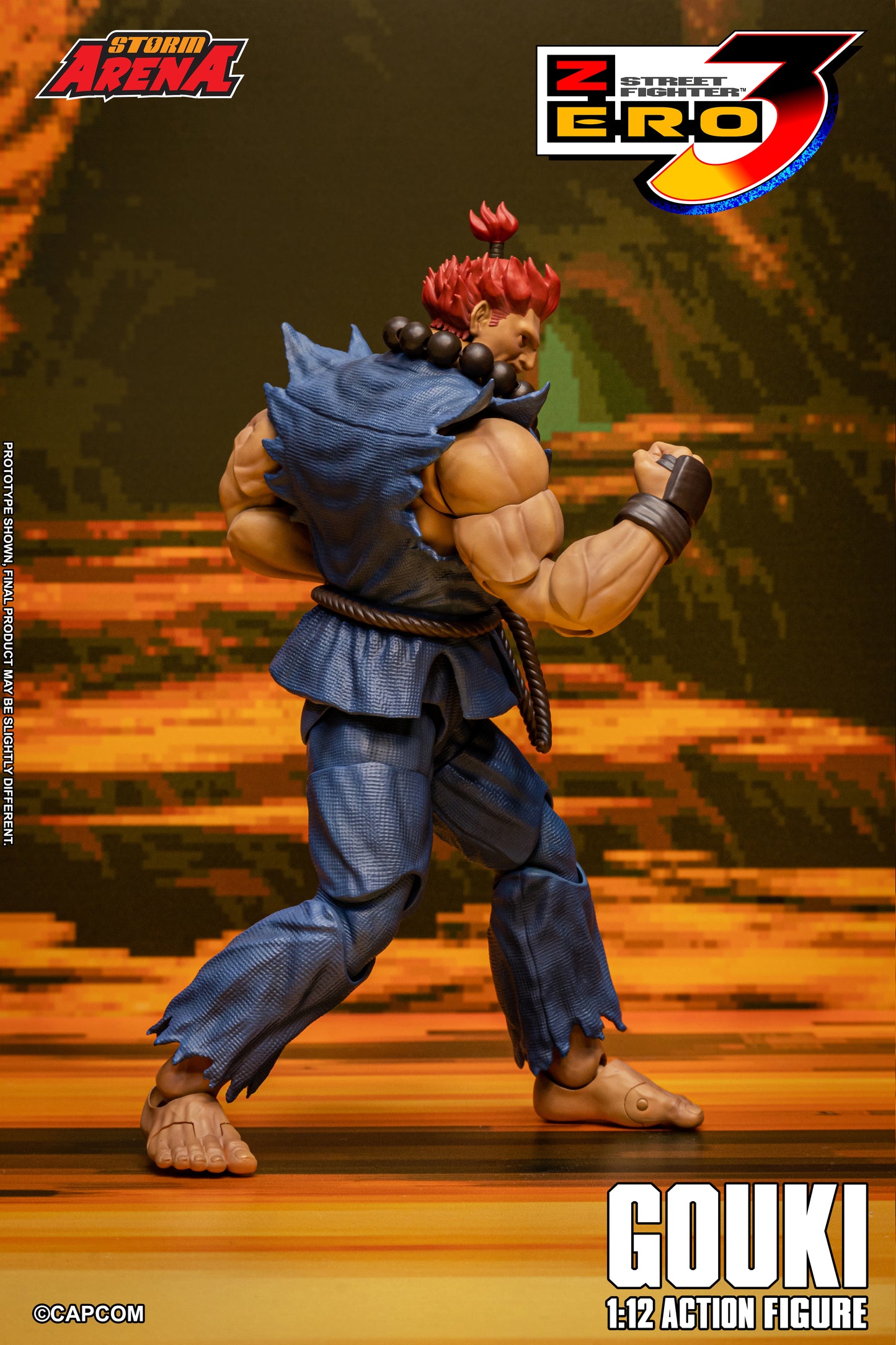 Storm Collectibles: Gouki - Street Fighter Zero 3 "Storm Arena" 1/12 scale
