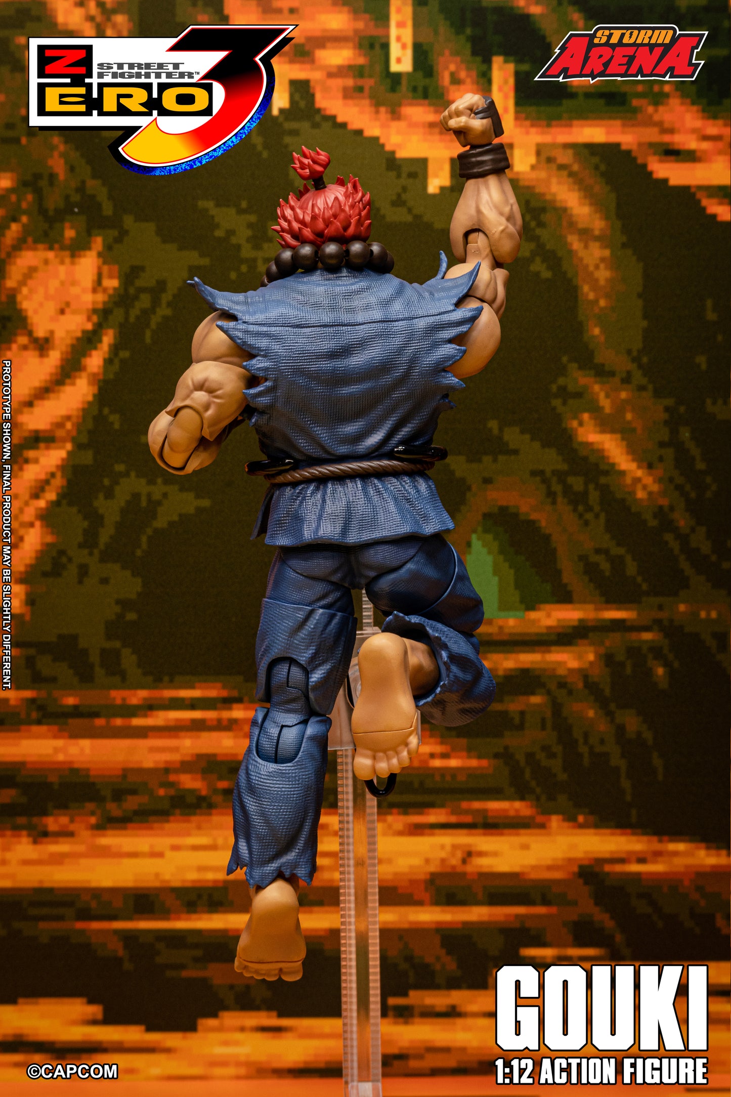 Storm Collectibles: Gouki - Street Fighter Zero 3 "Storm Arena" 1/12 scale