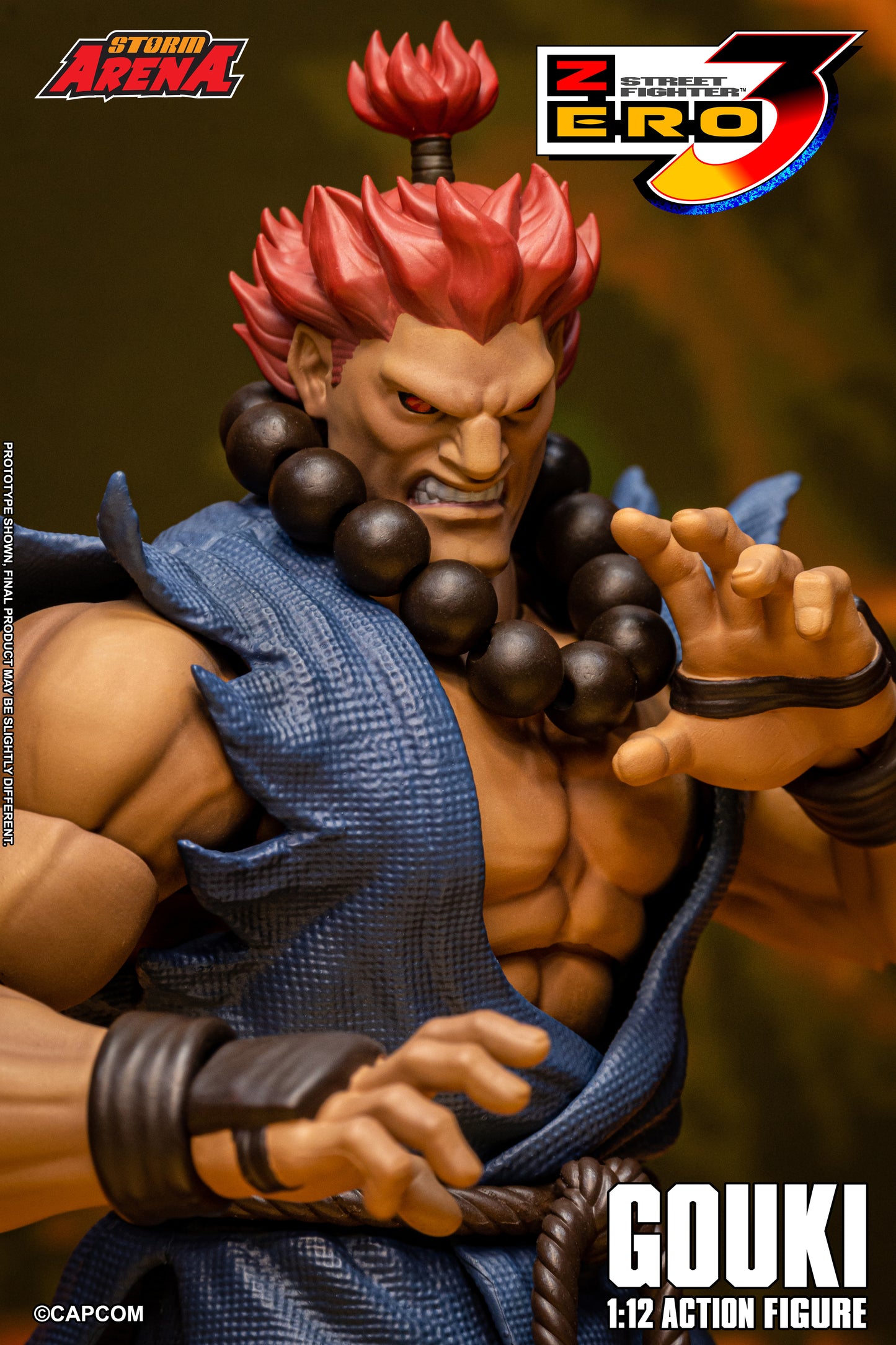 Storm Collectibles: Gouki - Street Fighter Zero 3 "Storm Arena" 1/12 scale