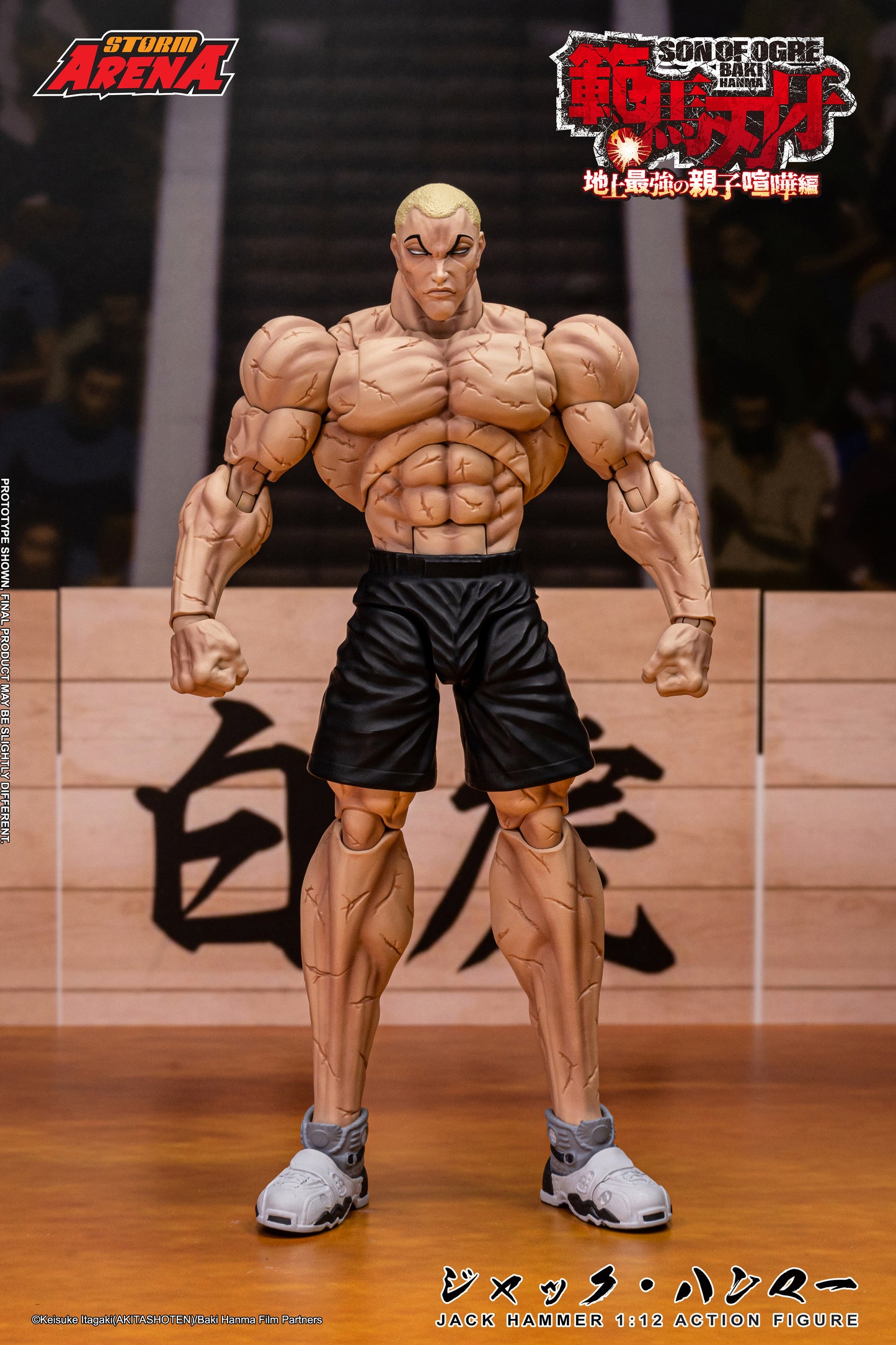 Storm Collectibles: Jack Hammer - Son of Orge Baki Hanma "Storm Arena" 1/12 scale
