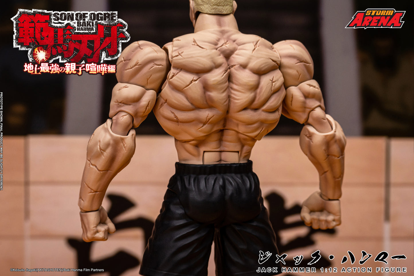 Storm Collectibles: Jack Hammer - Son of Orge Baki Hanma "Storm Arena" 1/12 scale