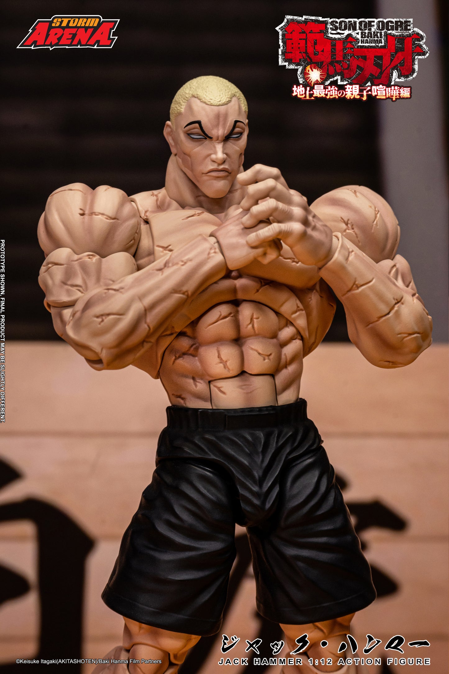 Storm Collectibles: Jack Hammer - Son of Orge Baki Hanma "Storm Arena" 1/12 scale