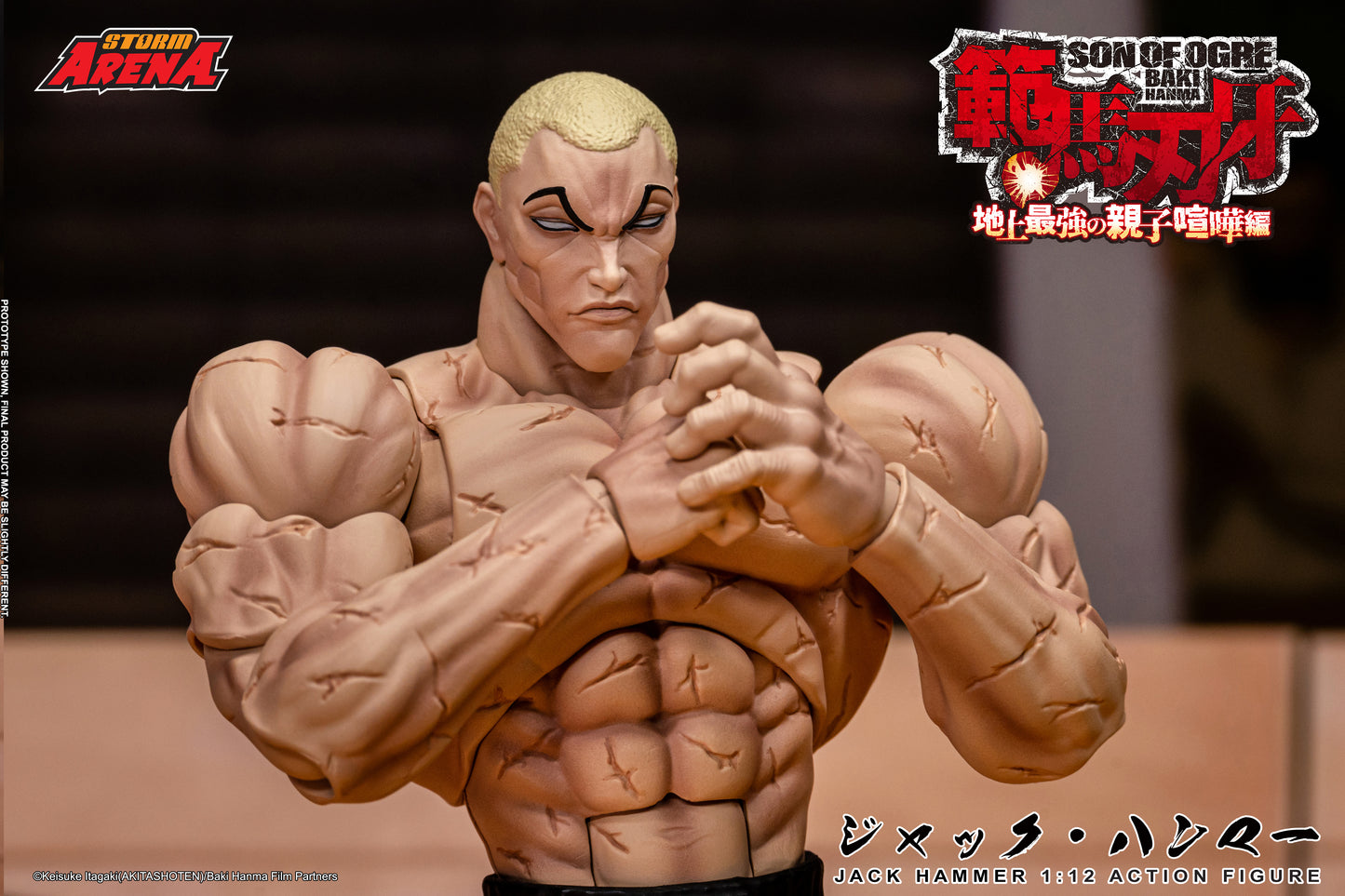 Storm Collectibles: Jack Hammer - Son of Orge Baki Hanma "Storm Arena" 1/12 scale