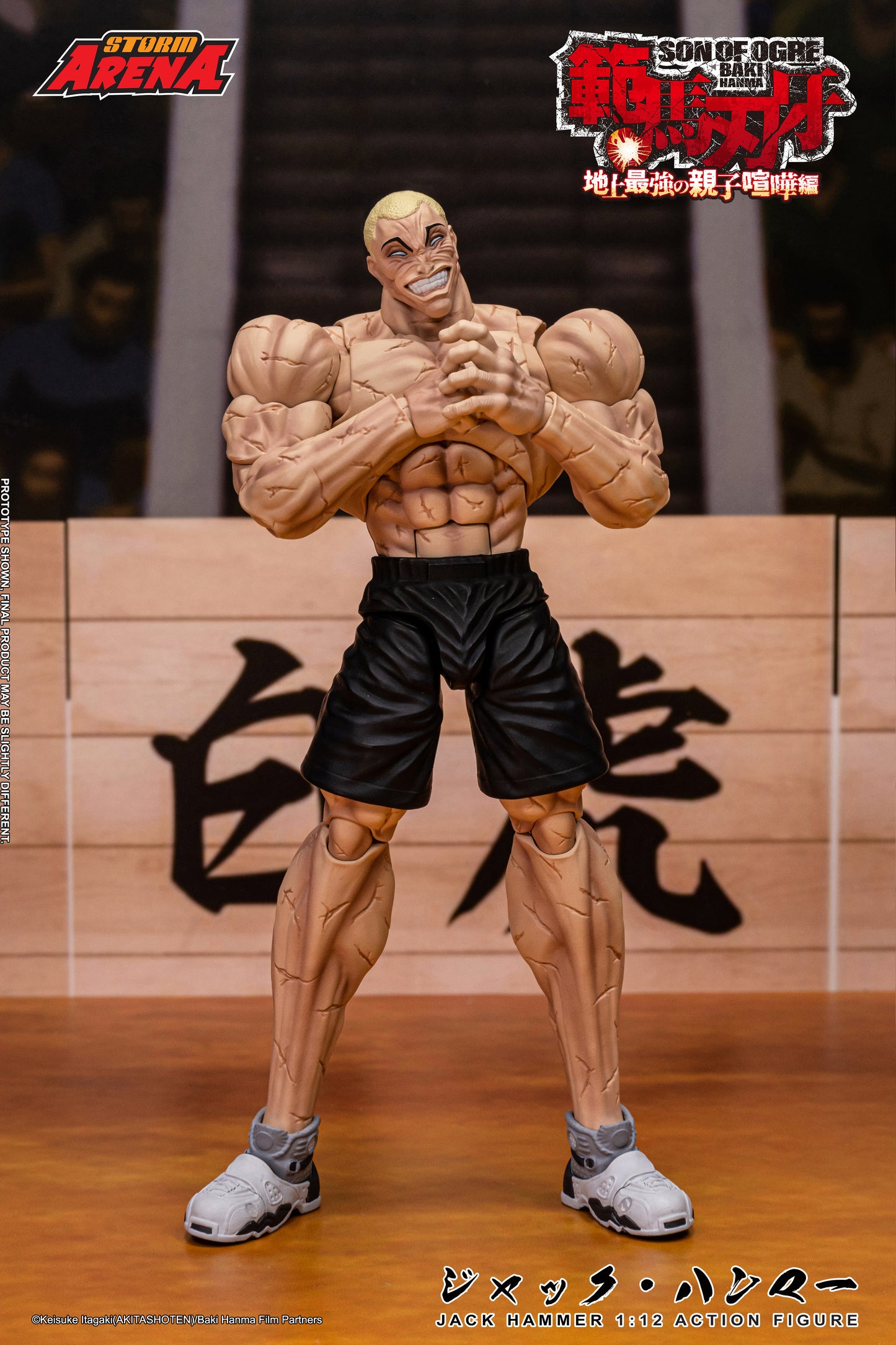 Storm Collectibles: Jack Hammer - Son of Orge Baki Hanma "Storm Arena" 1/12 scale