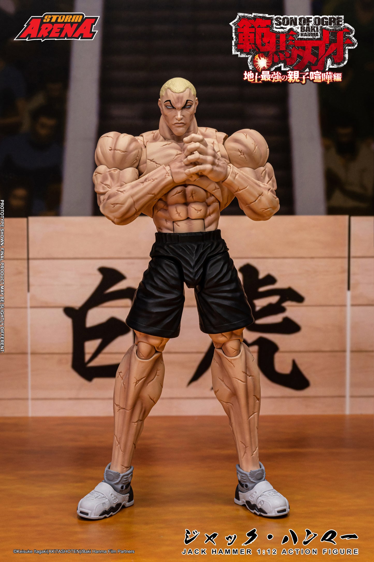 Storm Collectibles: Jack Hammer - Son of Orge Baki Hanma "Storm Arena" 1/12 scale