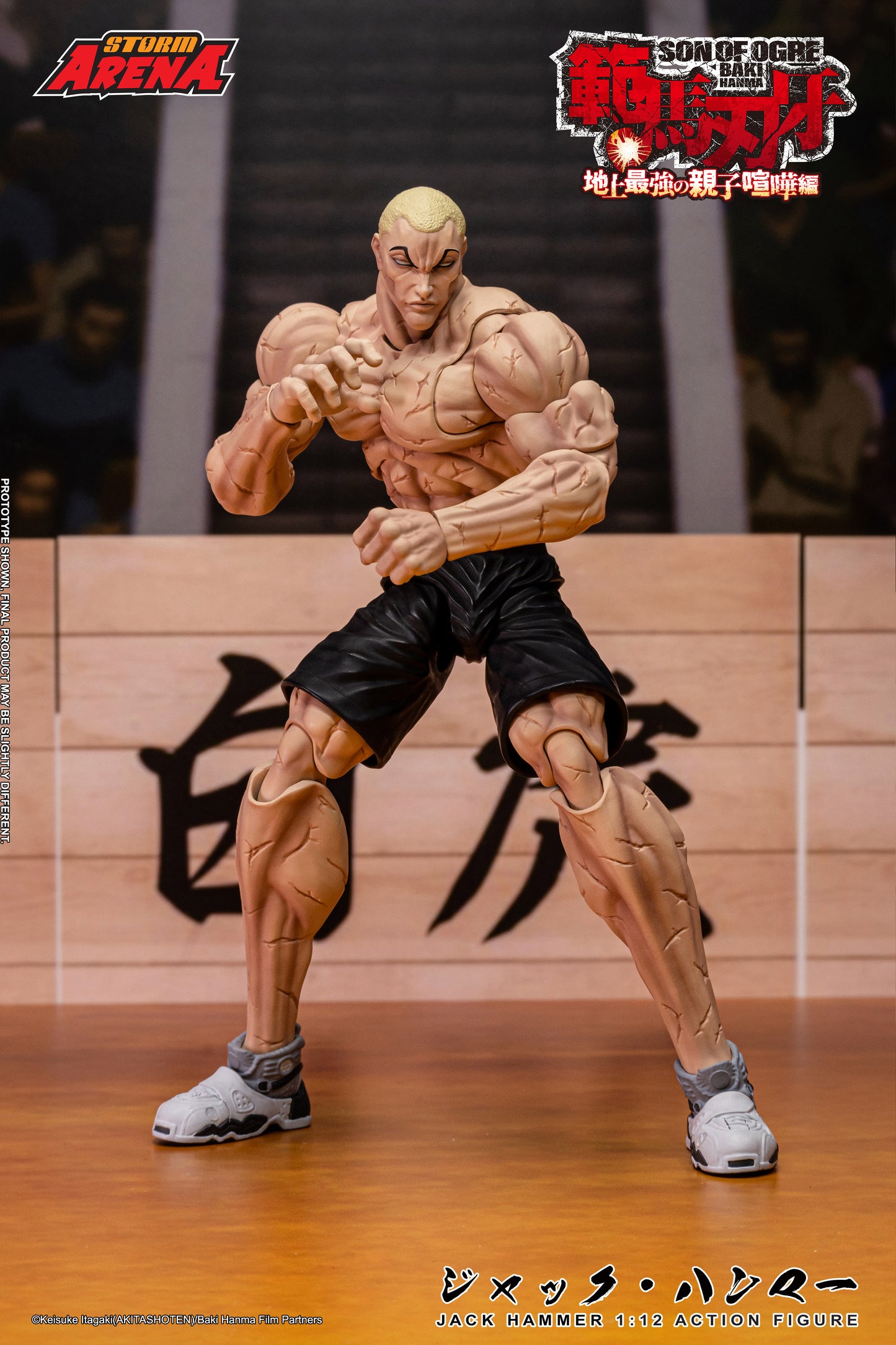 Storm Collectibles: Jack Hammer - Son of Orge Baki Hanma "Storm Arena" 1/12 scale