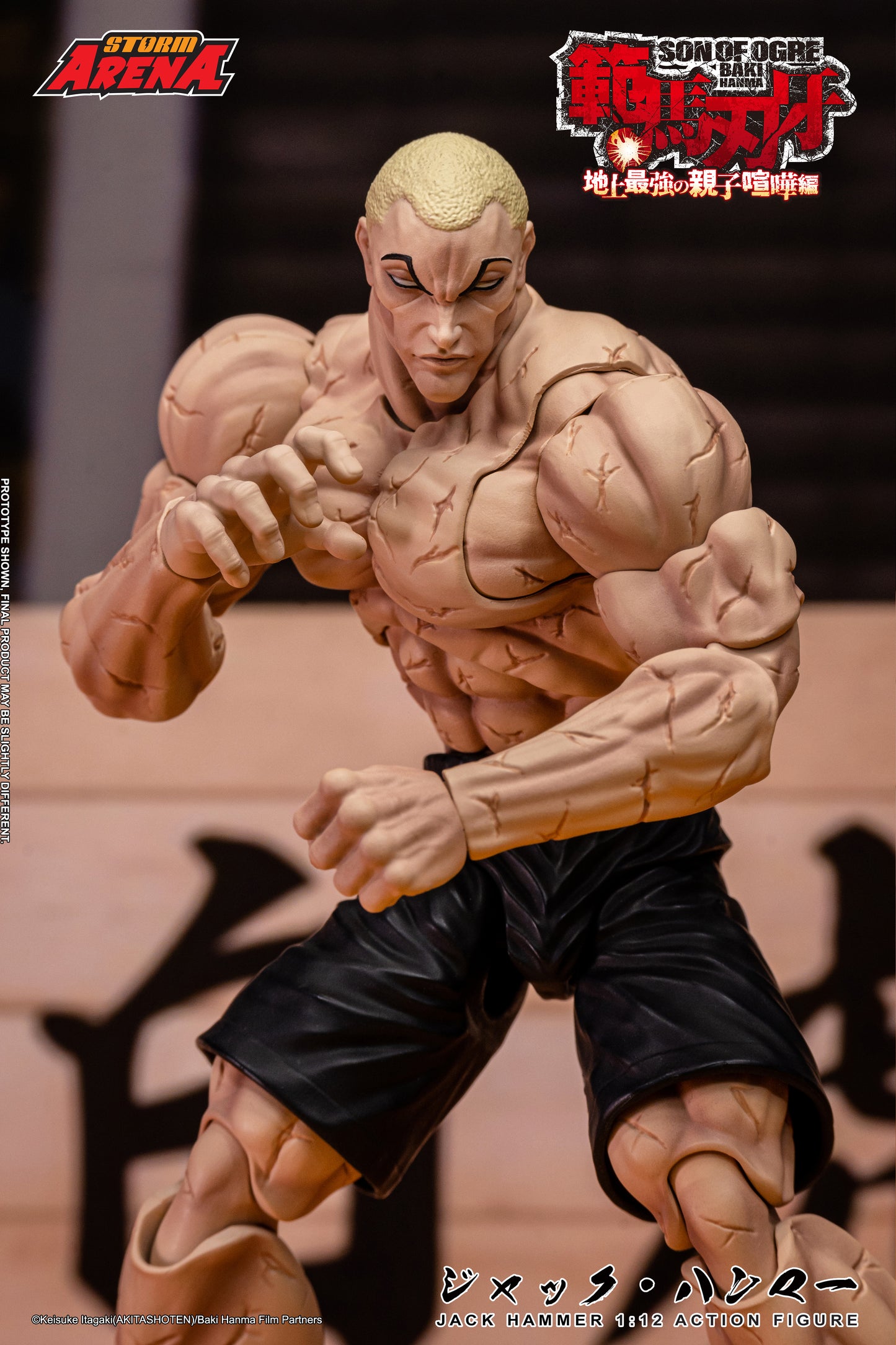 Storm Collectibles: Jack Hammer - Son of Orge Baki Hanma "Storm Arena" 1/12 scale
