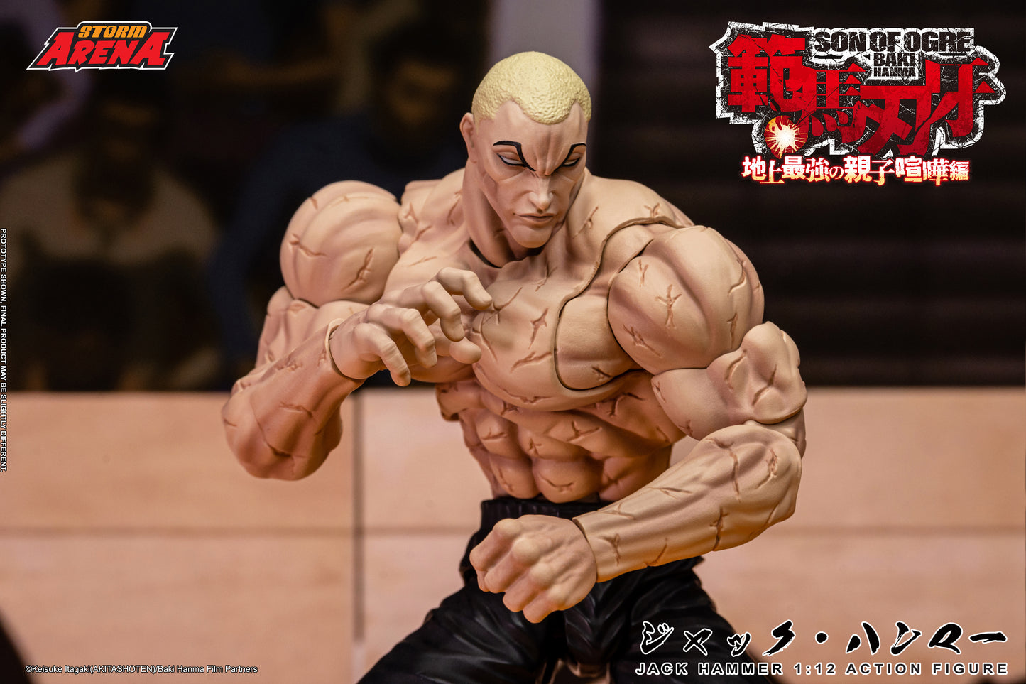 Storm Collectibles: Jack Hammer - Son of Orge Baki Hanma "Storm Arena" 1/12 scale