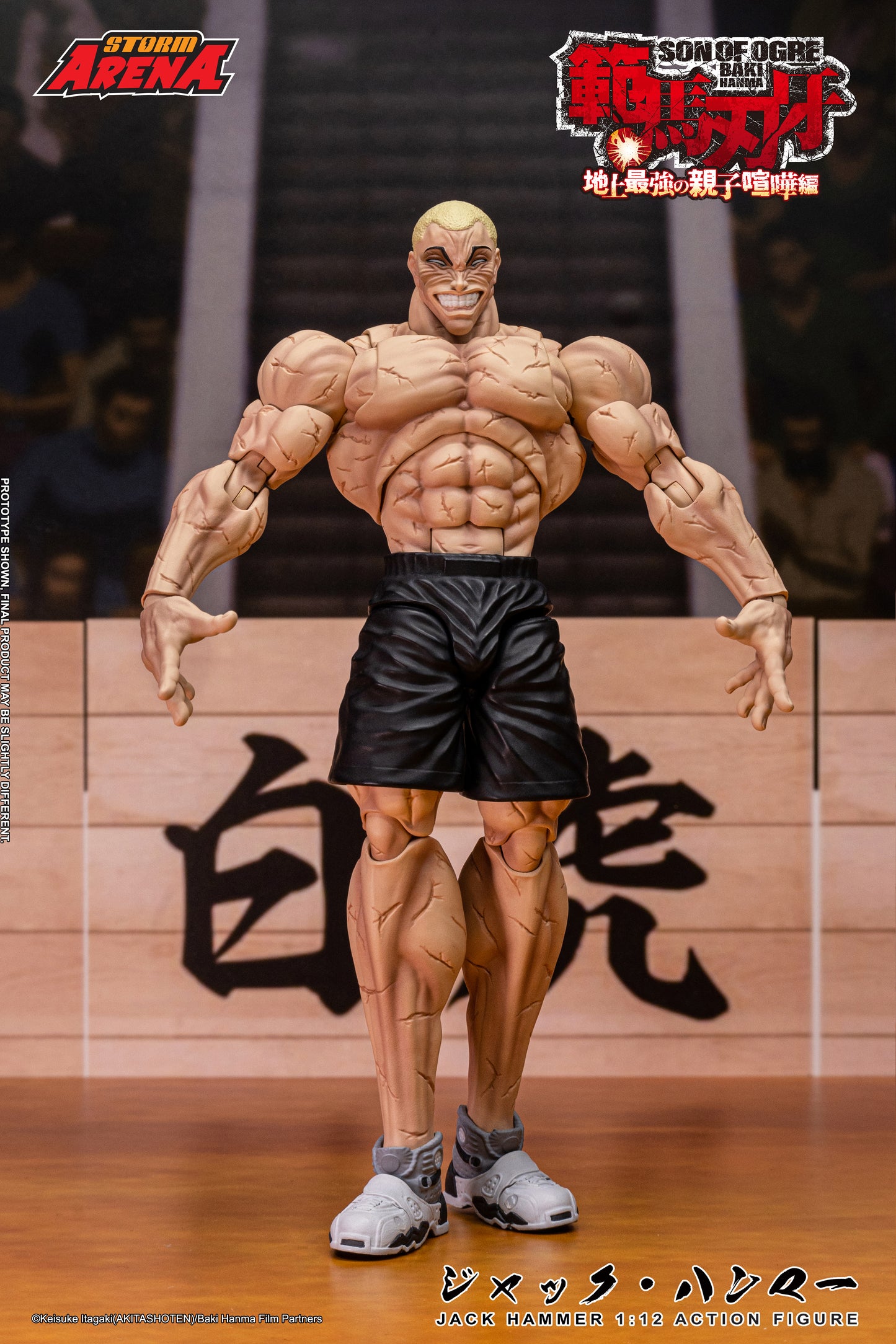 Storm Collectibles: Jack Hammer - Son of Orge Baki Hanma "Storm Arena" 1/12 scale