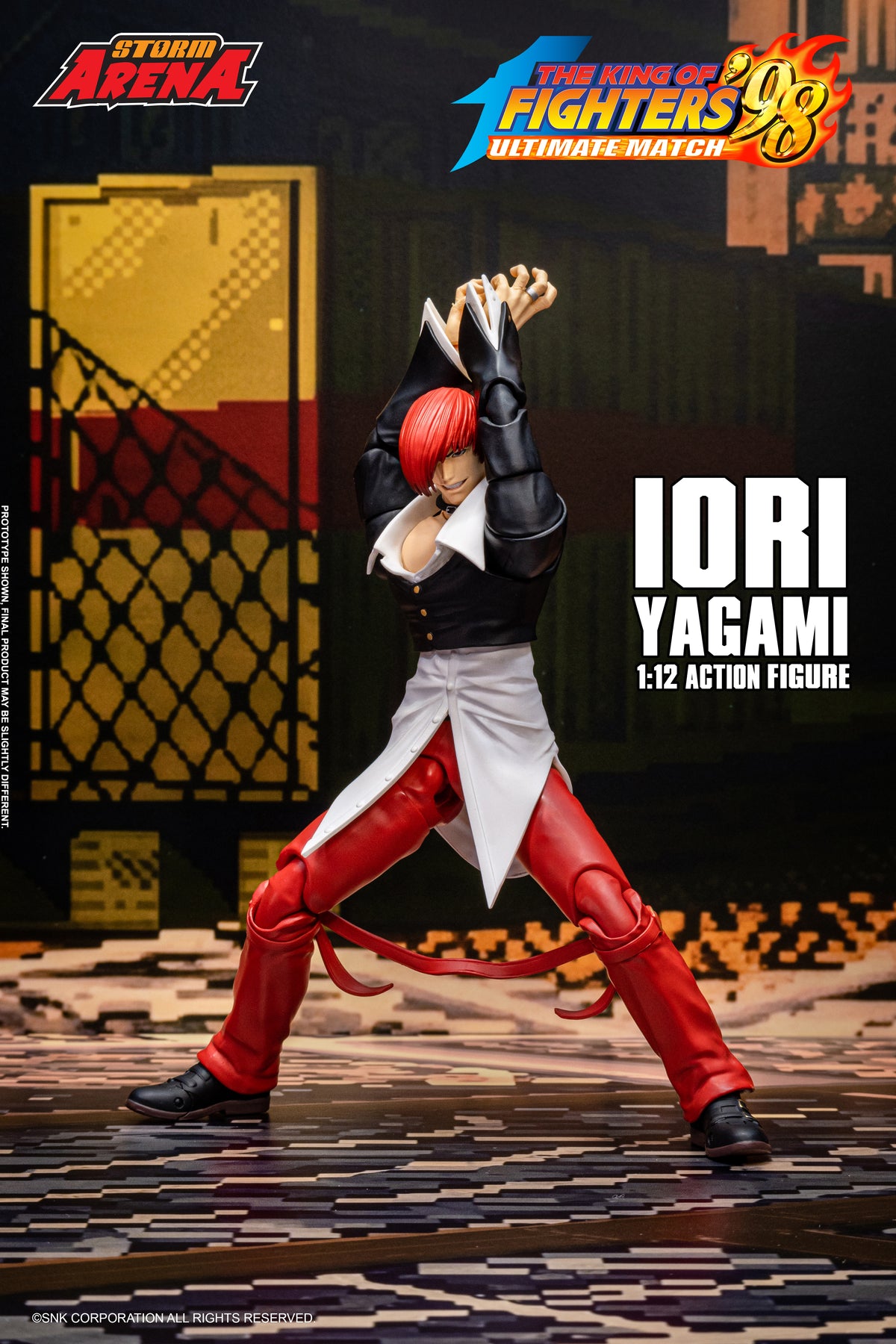 Storm Collectibles - Iori Yagami - King of Fighter 98"UM - "Storm Arena" 1/12 scale