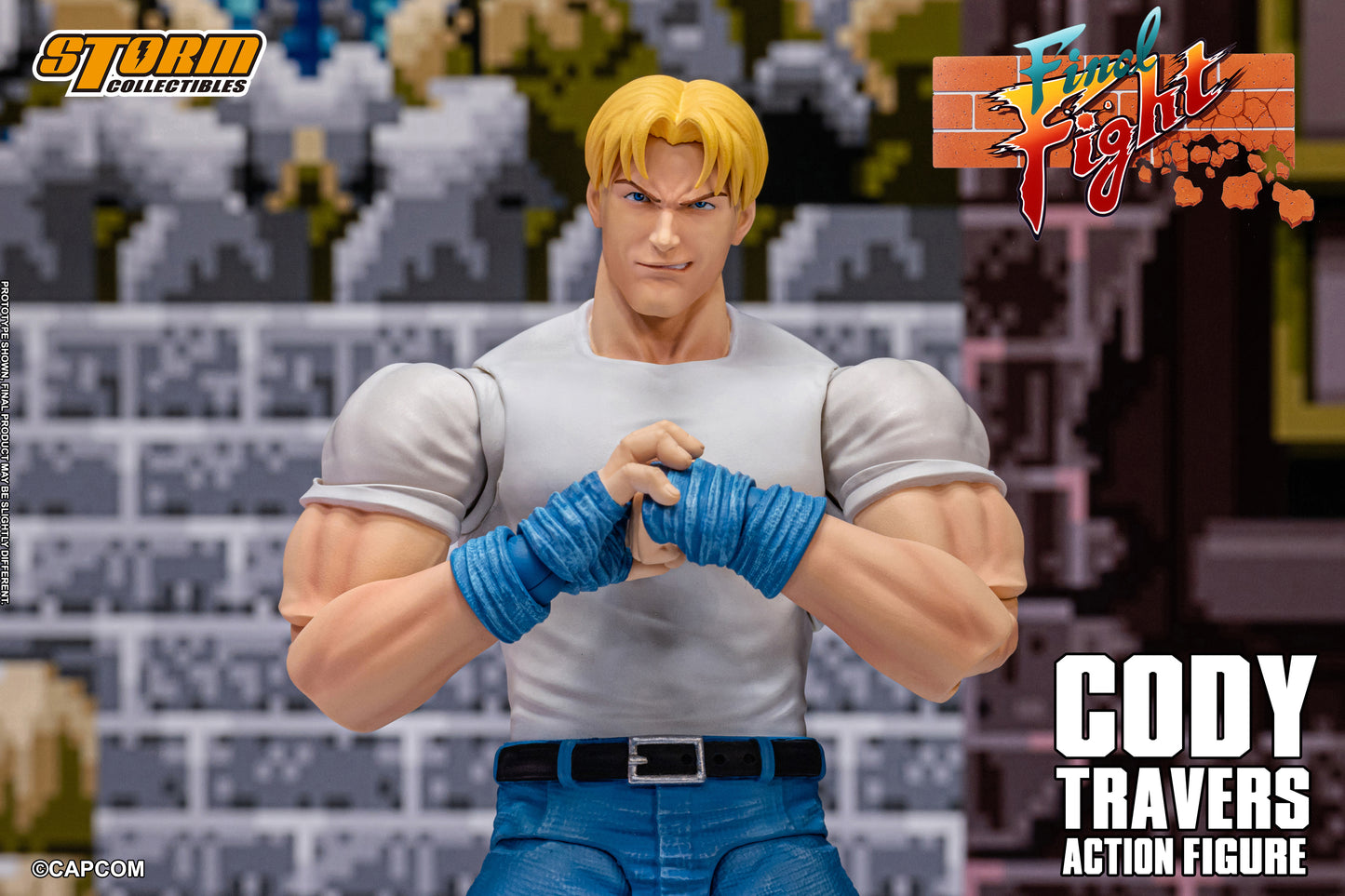 [Storm Collectibles] CODY TRAVERS - FINAL FIGHT ACTION FIGURE