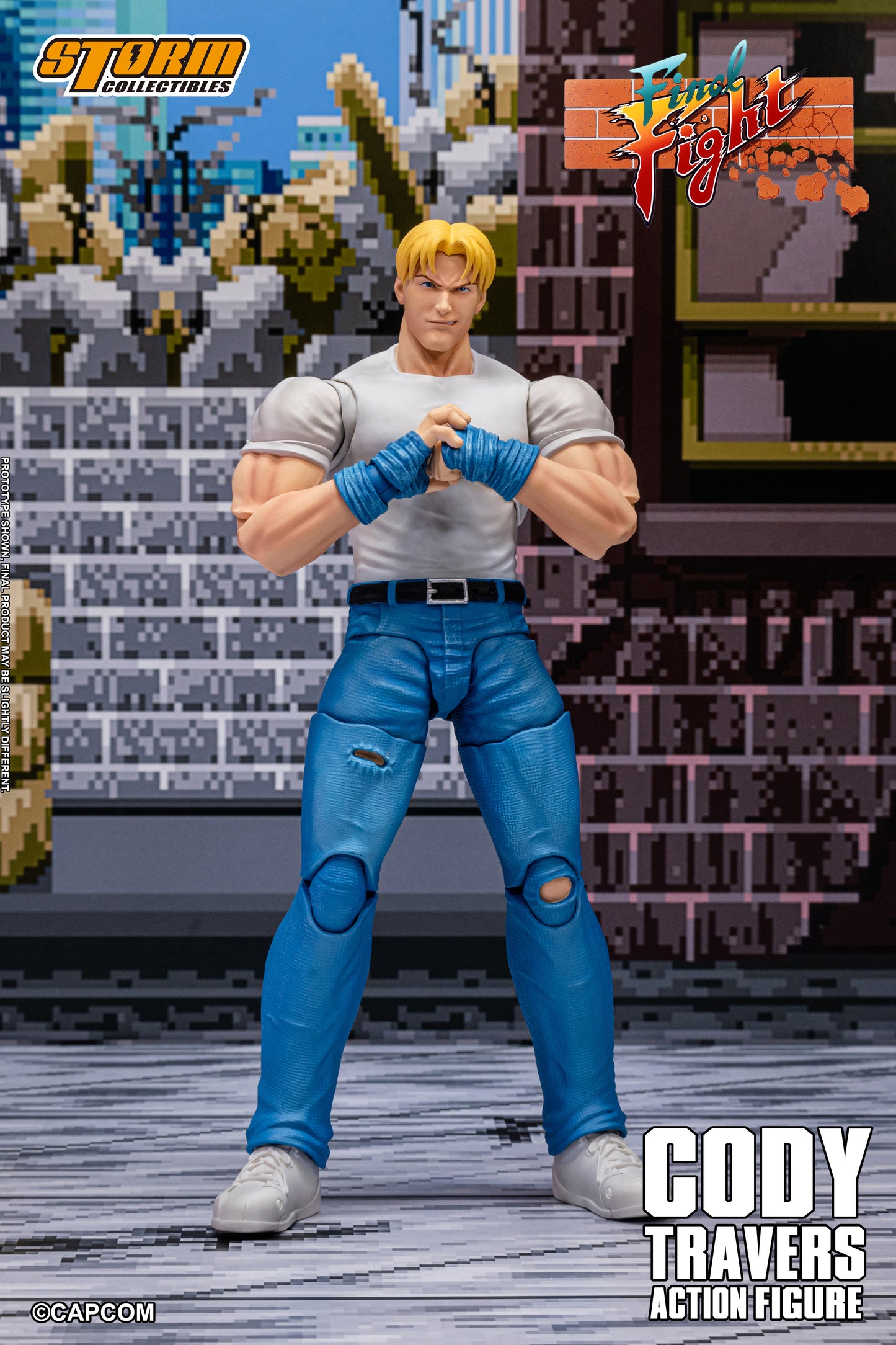 [Storm Collectibles] CODY TRAVERS - FINAL FIGHT ACTION FIGURE