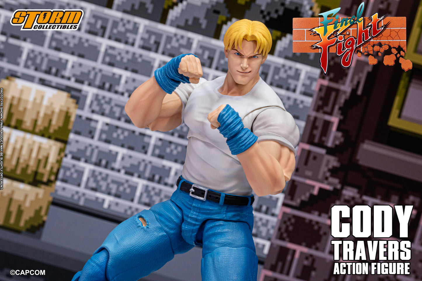 [Storm Collectibles] CODY TRAVERS - FINAL FIGHT ACTION FIGURE